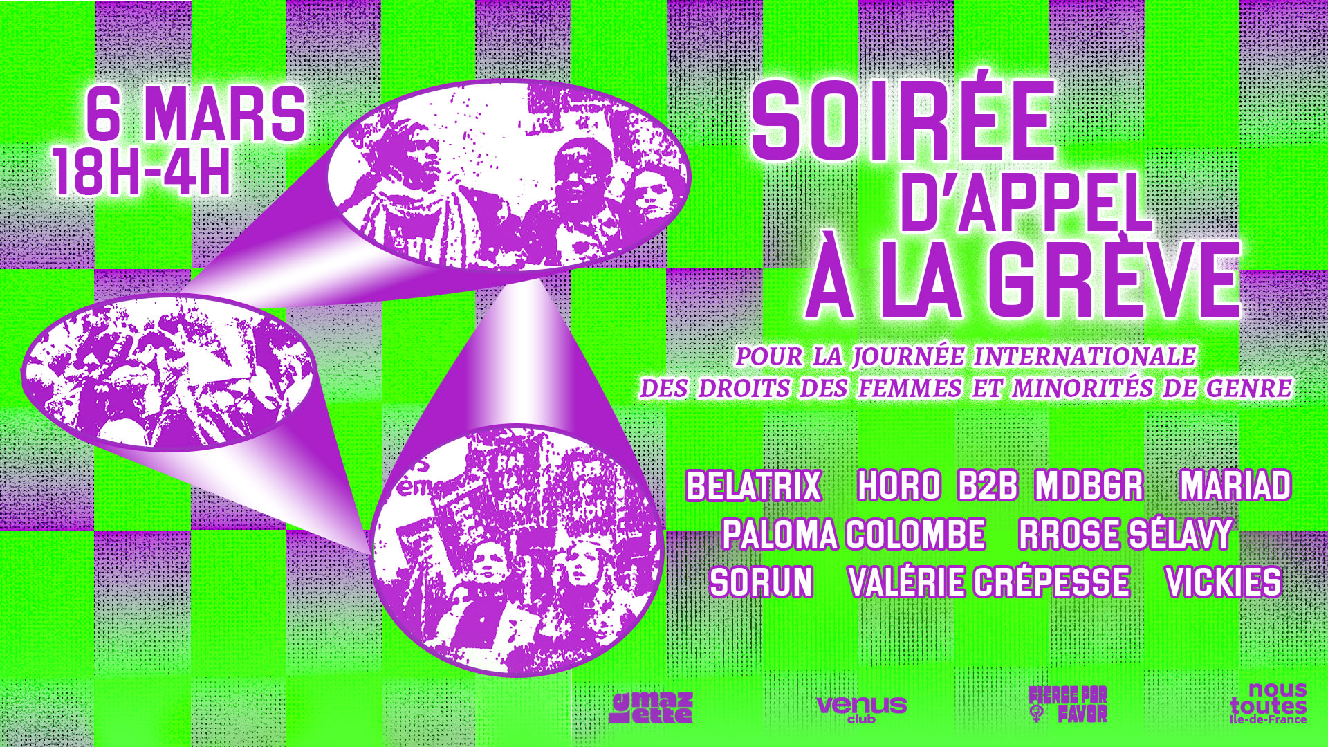 L'appel À La Grève #Noustoutes !