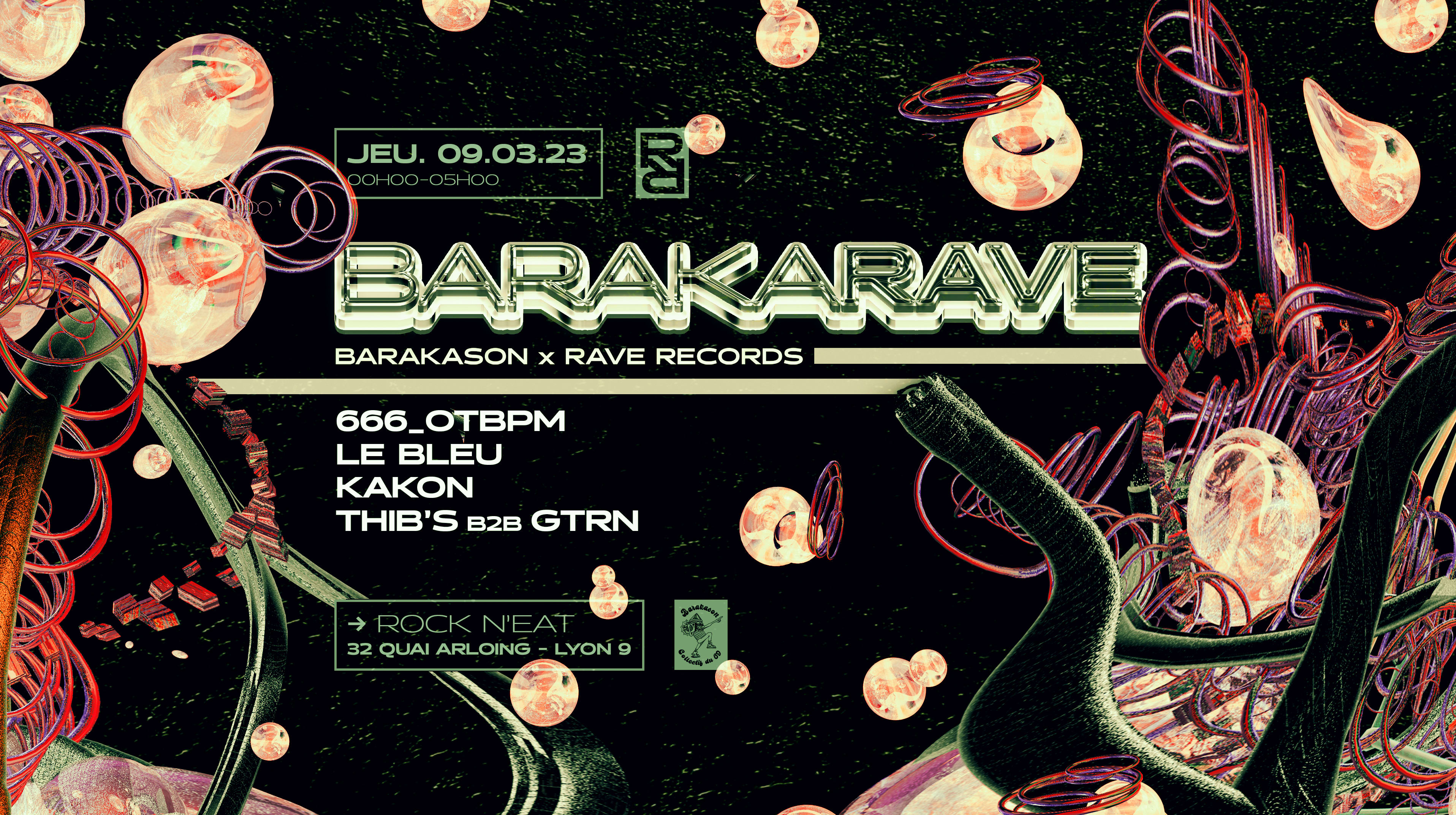 Barakarave #007 - @Rockneat • Barakason X Rave Records
