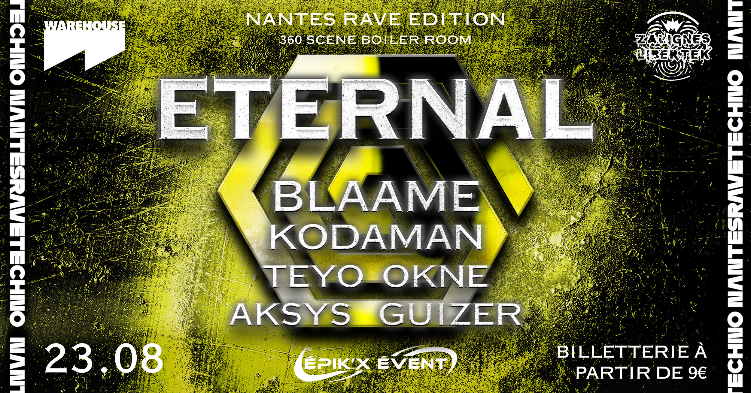 Nrt Eternal W/ Blaame, Kodaman & More - Warehouse Nantes