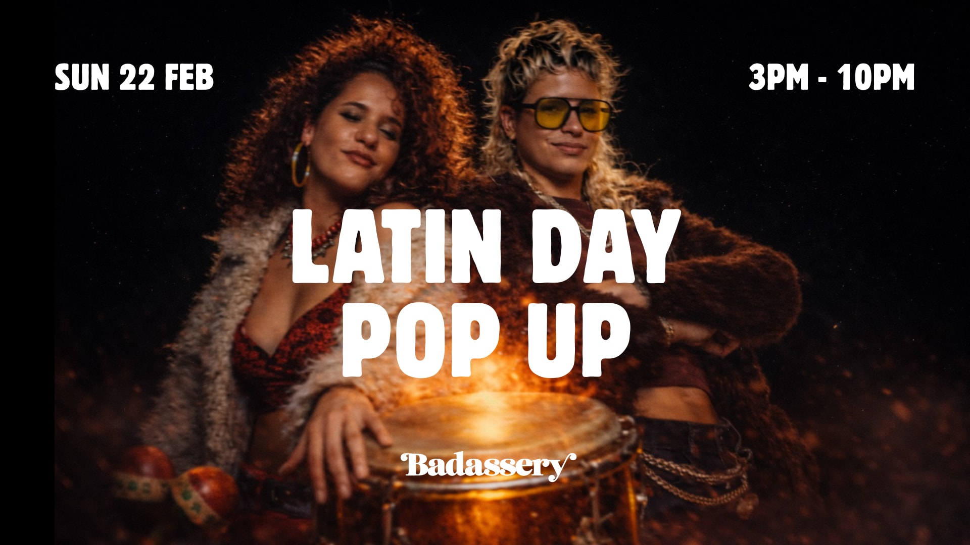 Latin Day Pop Up X Badassery
