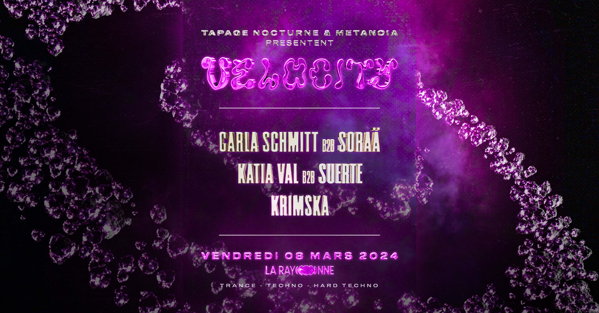 Tapage Nocturne & Metanoïa Pres. Velocity