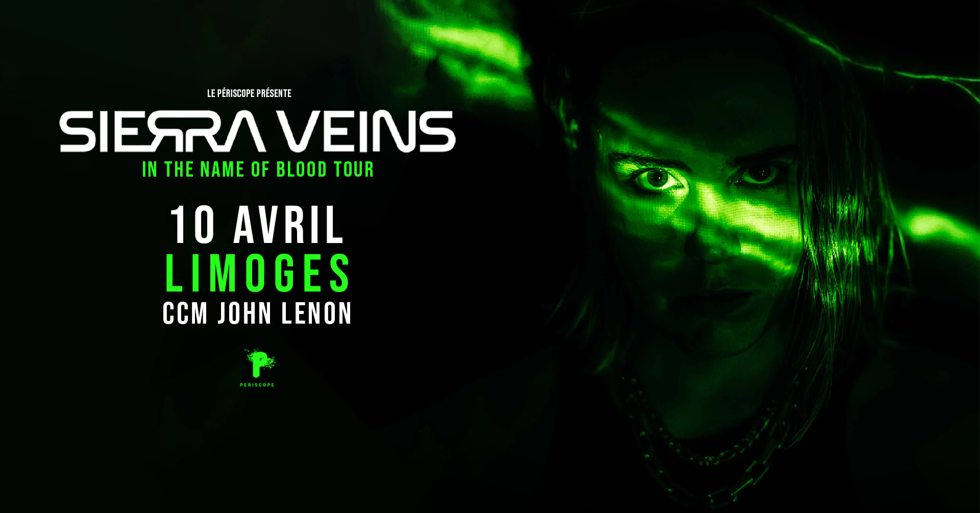 Sierra Veins - In The Name Of Blood Tour Limoges