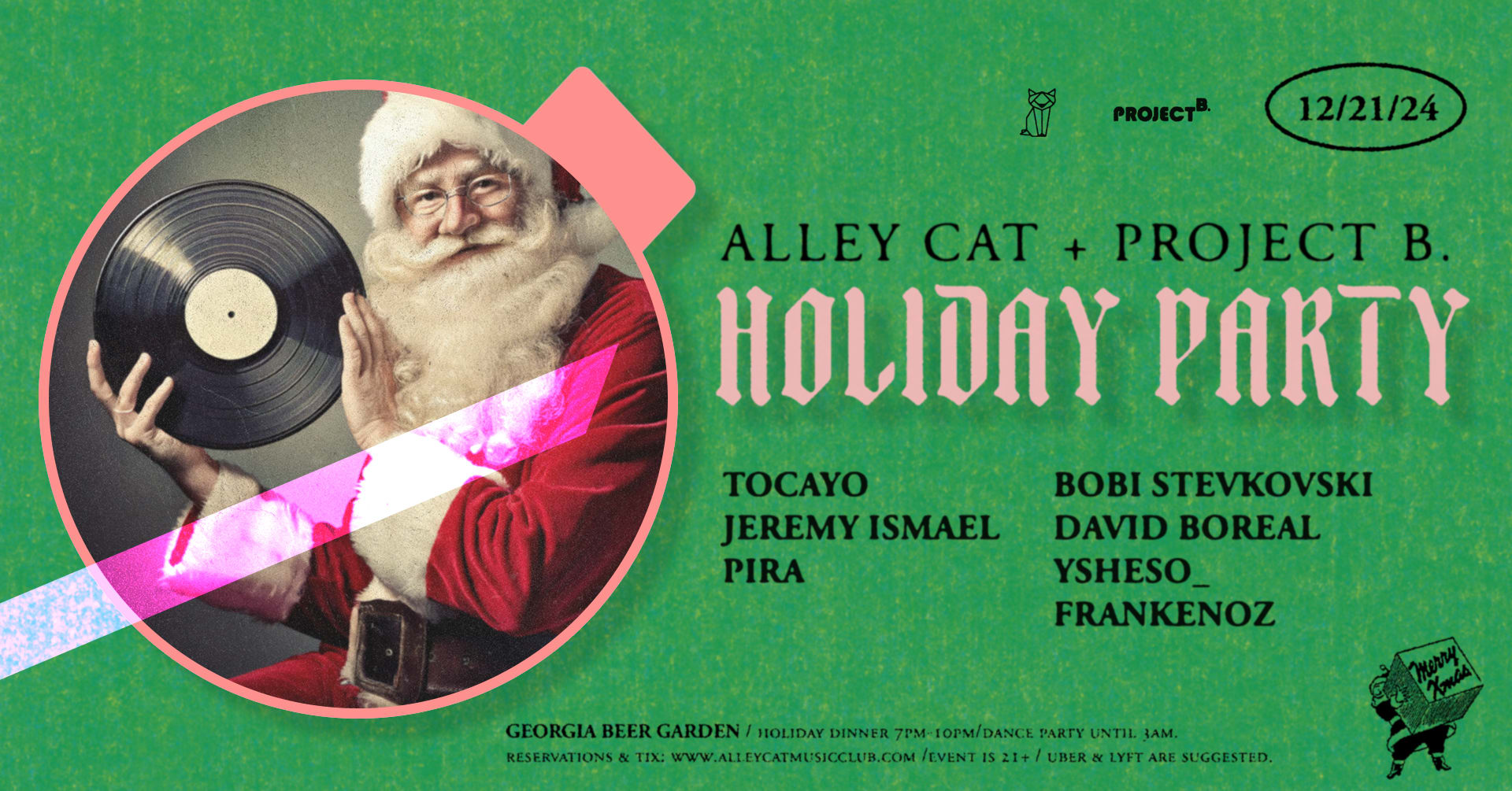 Holiday Party By Alley Cat & Project B.