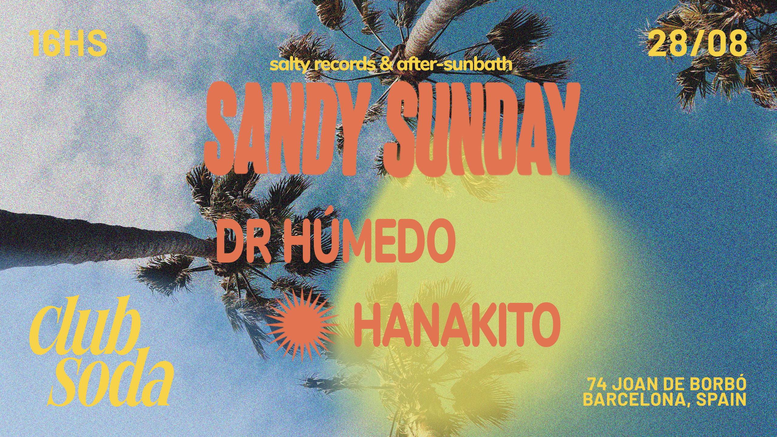 Sandy Sunday: Dr Húmedo & Hanakito (Entrada Gratuita)