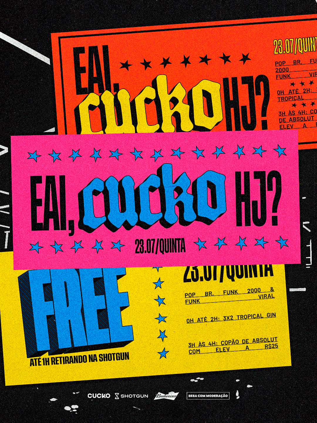 Eai, Cucko Hj? ::: Pop Br, Funk Viral&2000 ::: Quinta 23/07