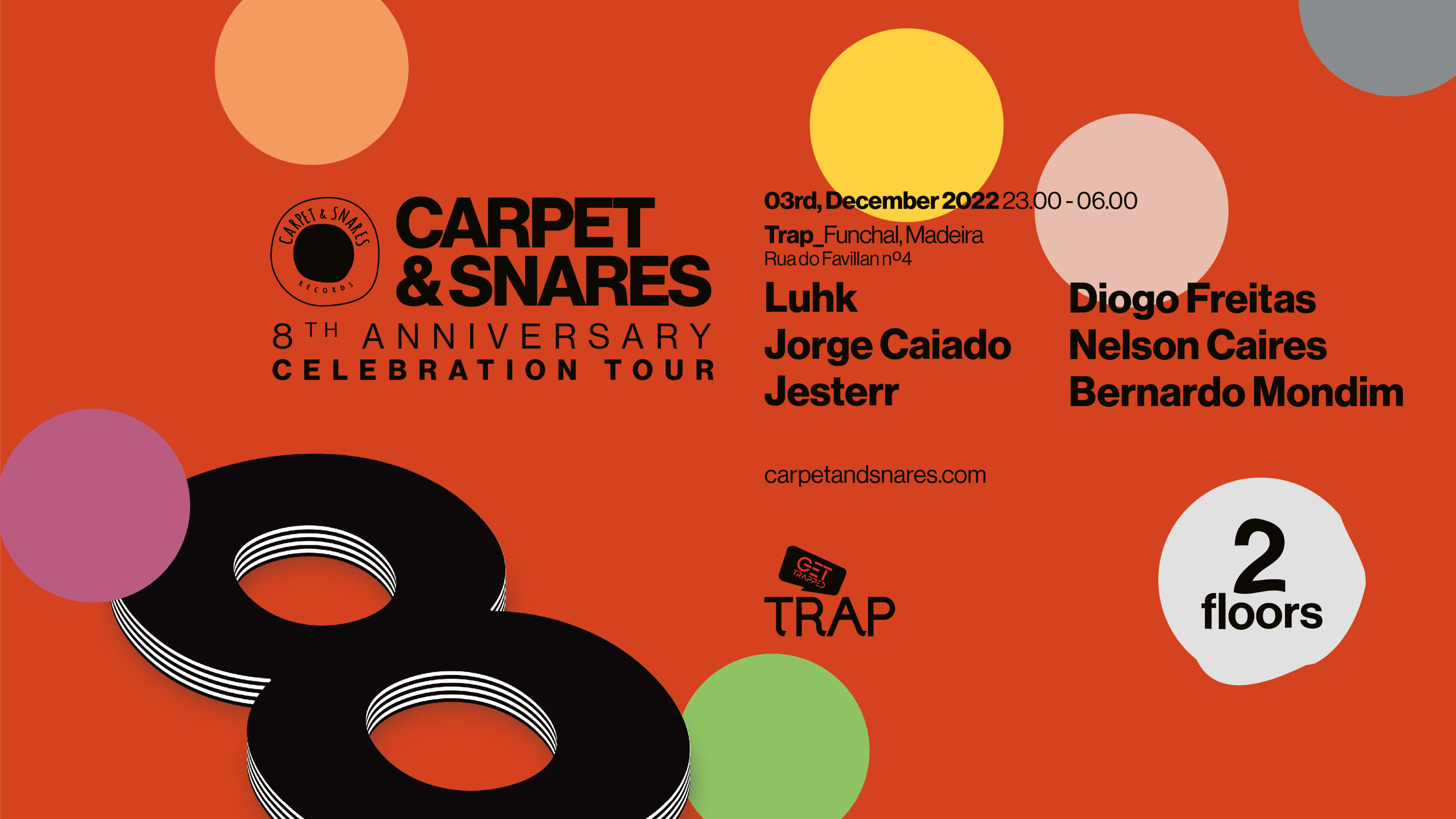 Carpet & Snares Records 8th Anniversary - Madeira
