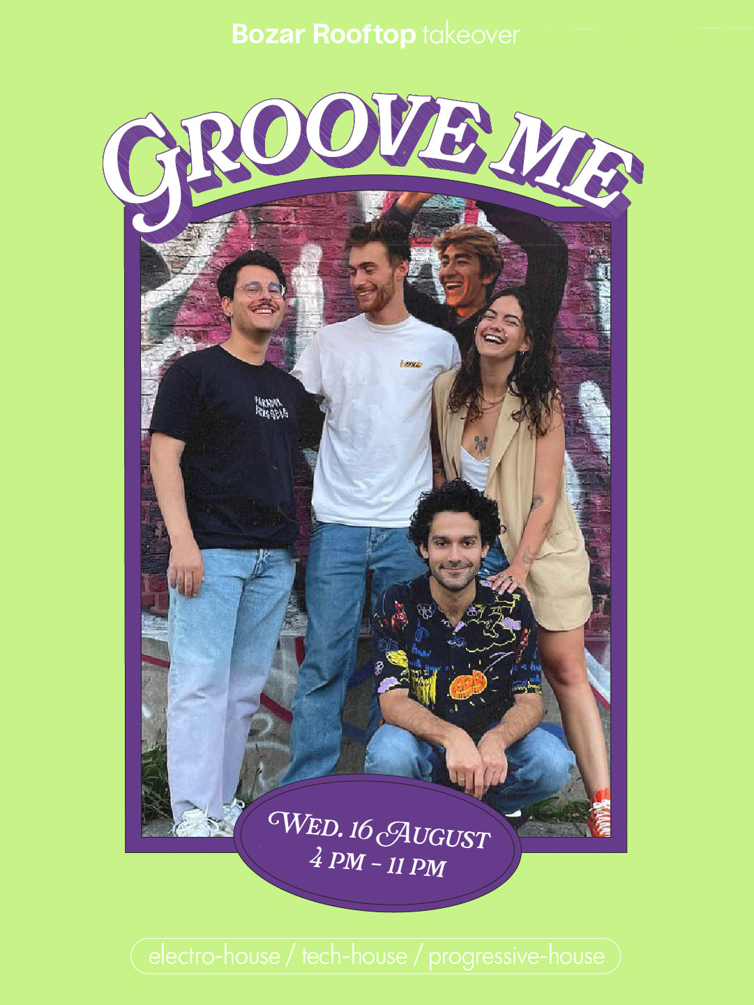 Groove Me - Week 1 August