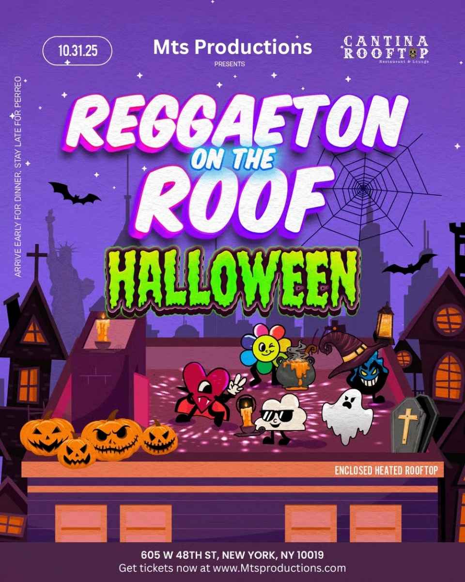 Reggaeton On The Roof: Halloween Edition At Cantina Rooftop