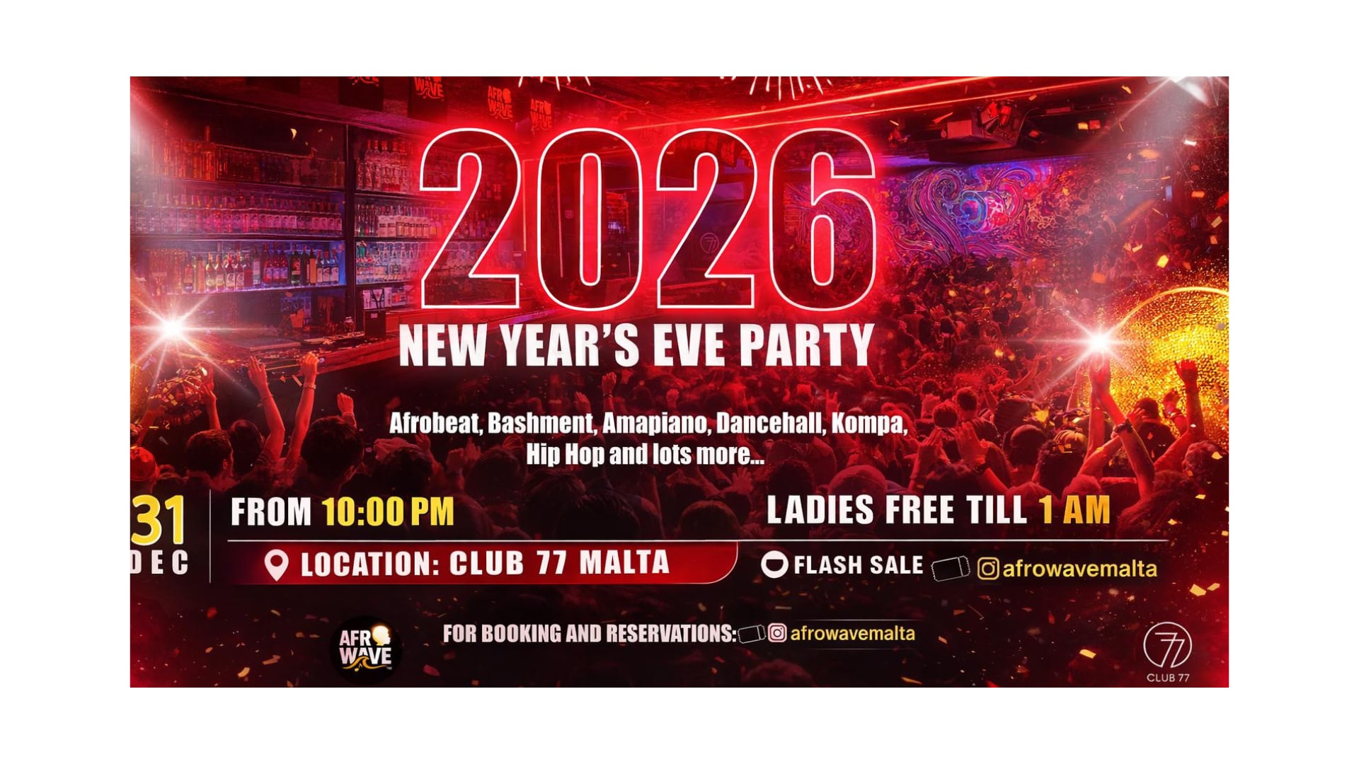 Afw New Year's Eve Party