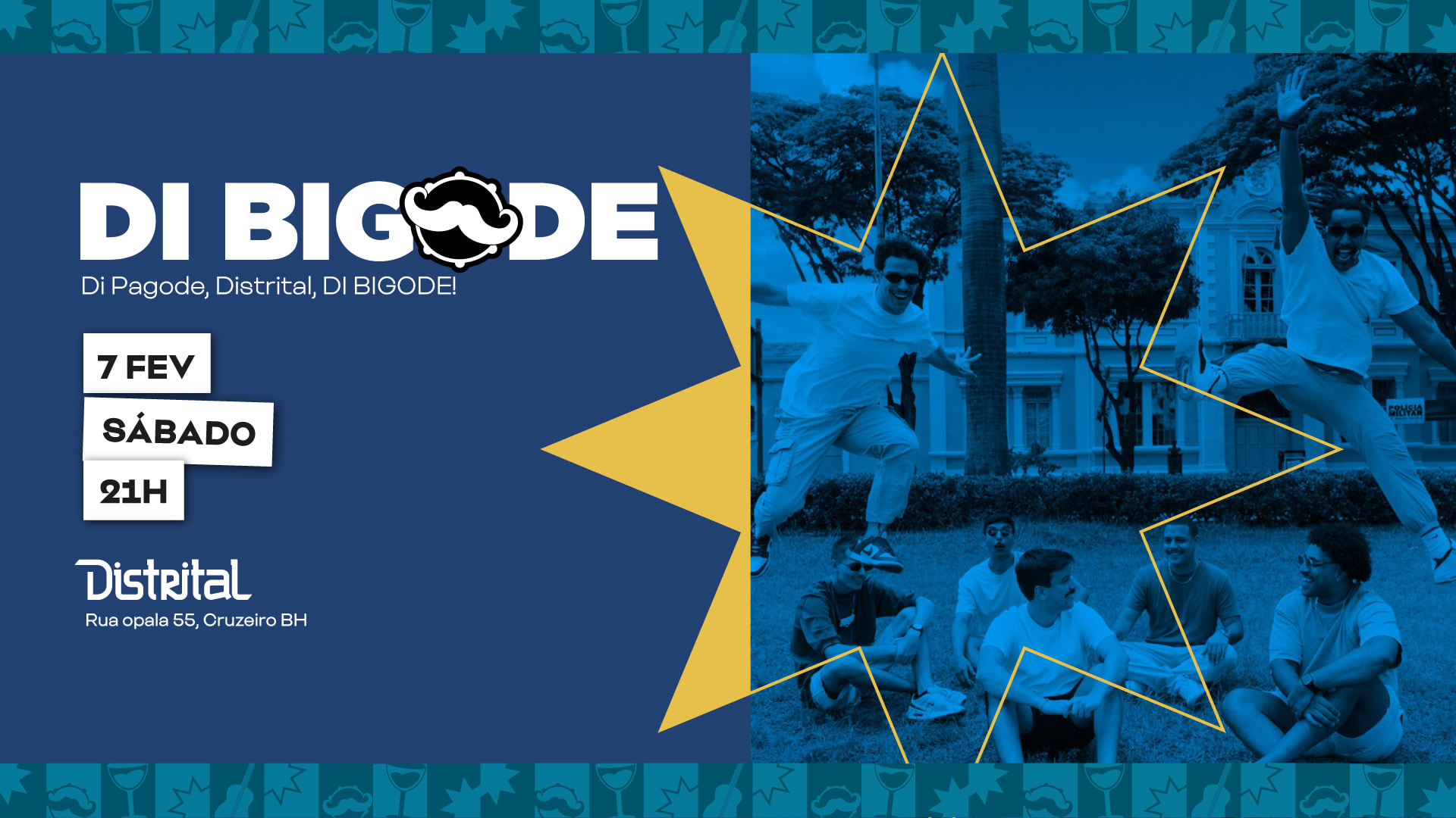 DI Bigode - Pagode Até De Madrugada