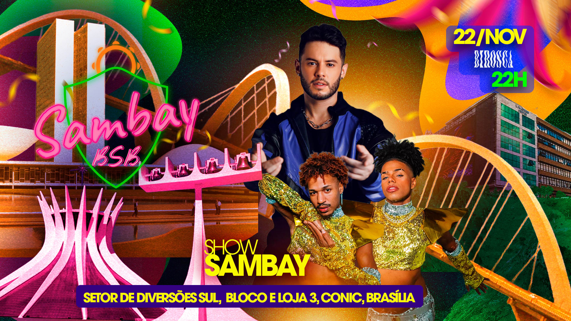 22/11: Roda Sambay (Rj)