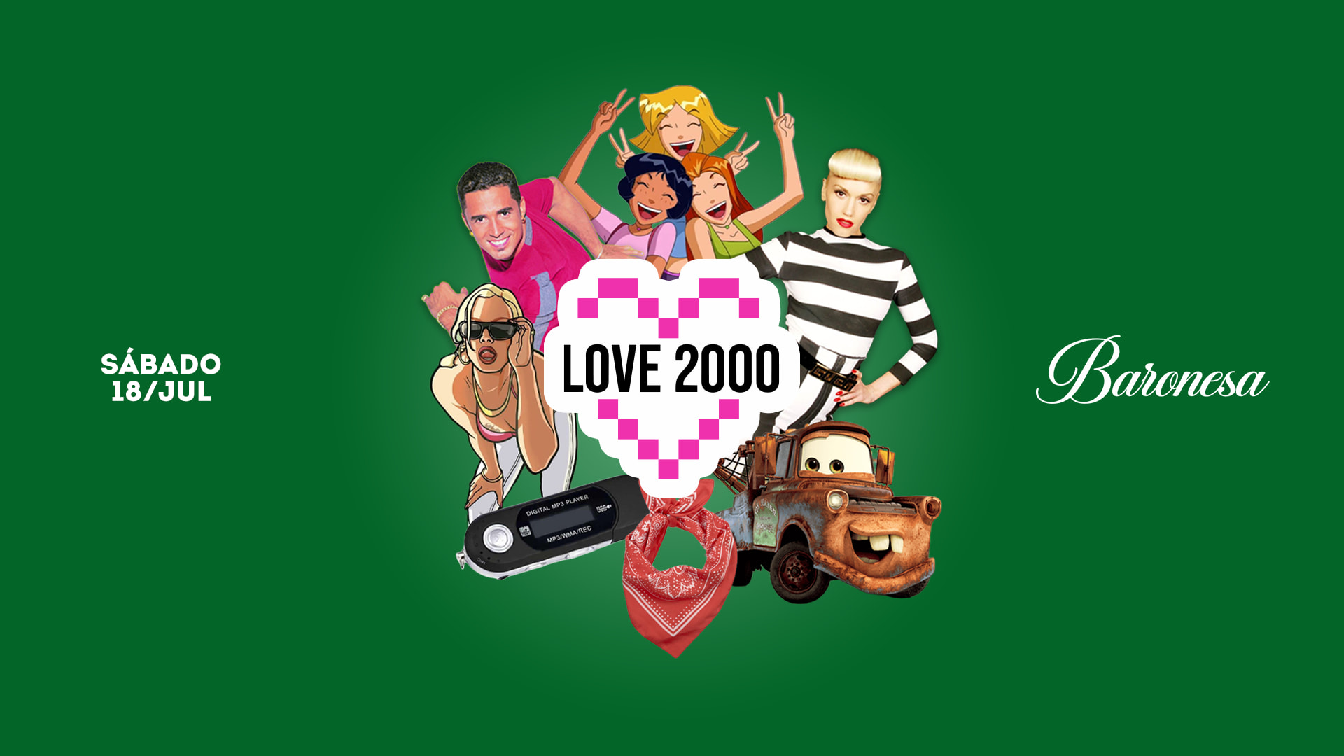 Love 2000 No Terraço Baronesa #2