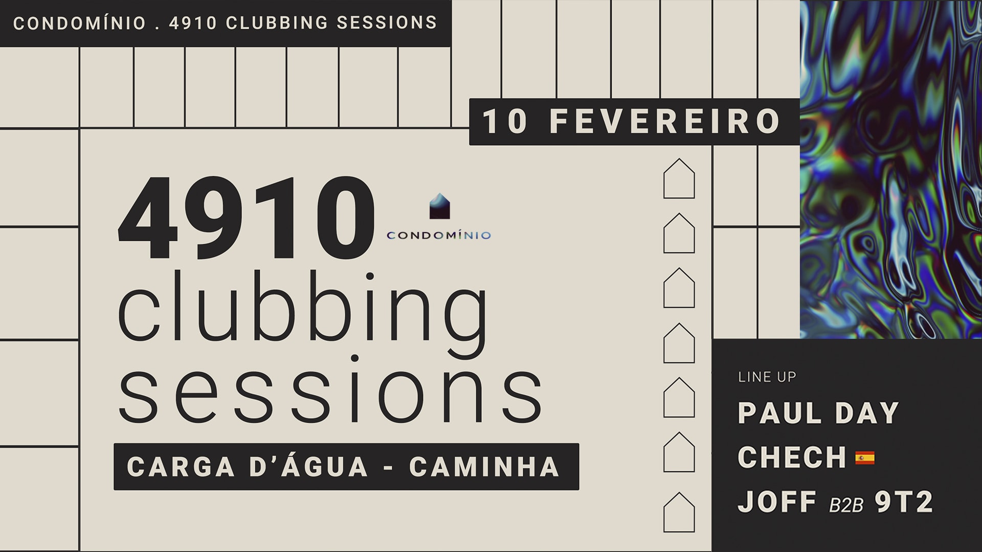 4910 Clubbing Sessions #04 | Paul Day & Chech (Esp)