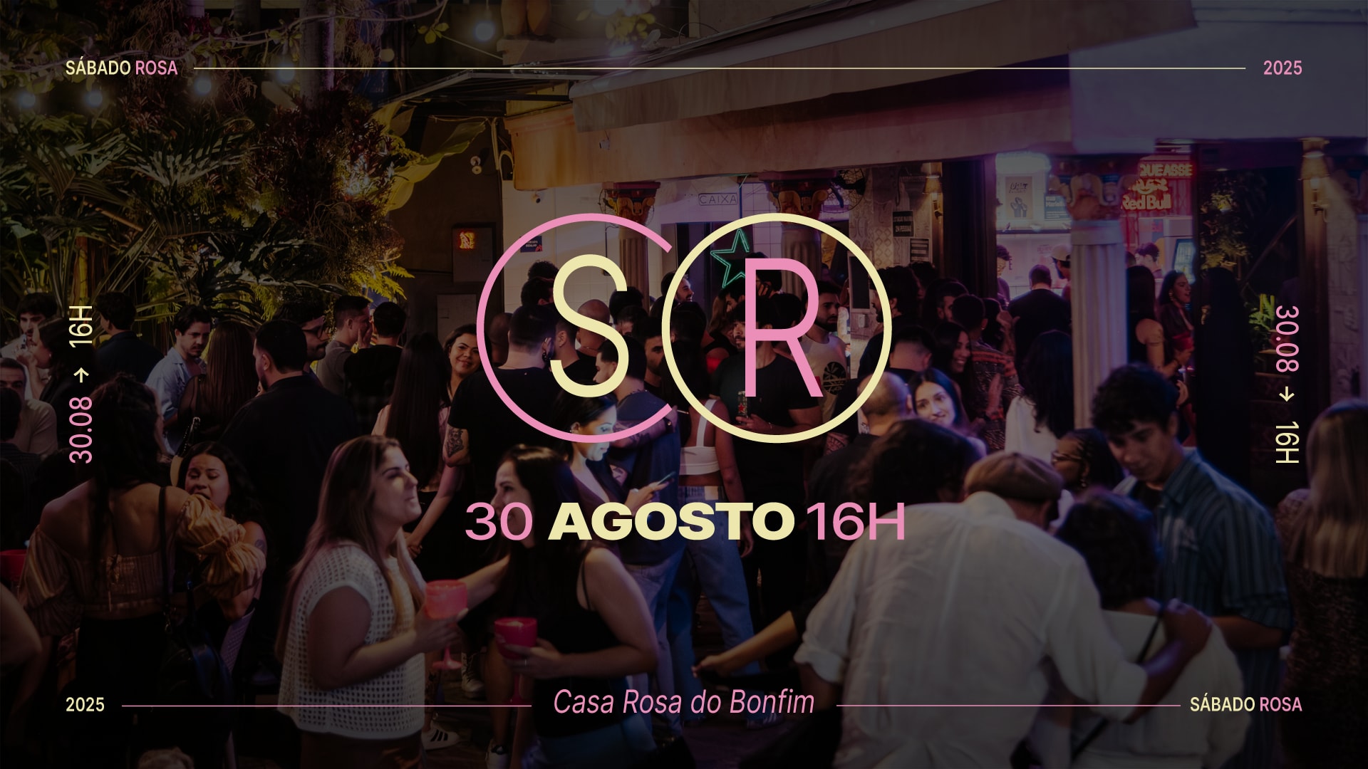 Sábado Rosa! Edição De Agosto!