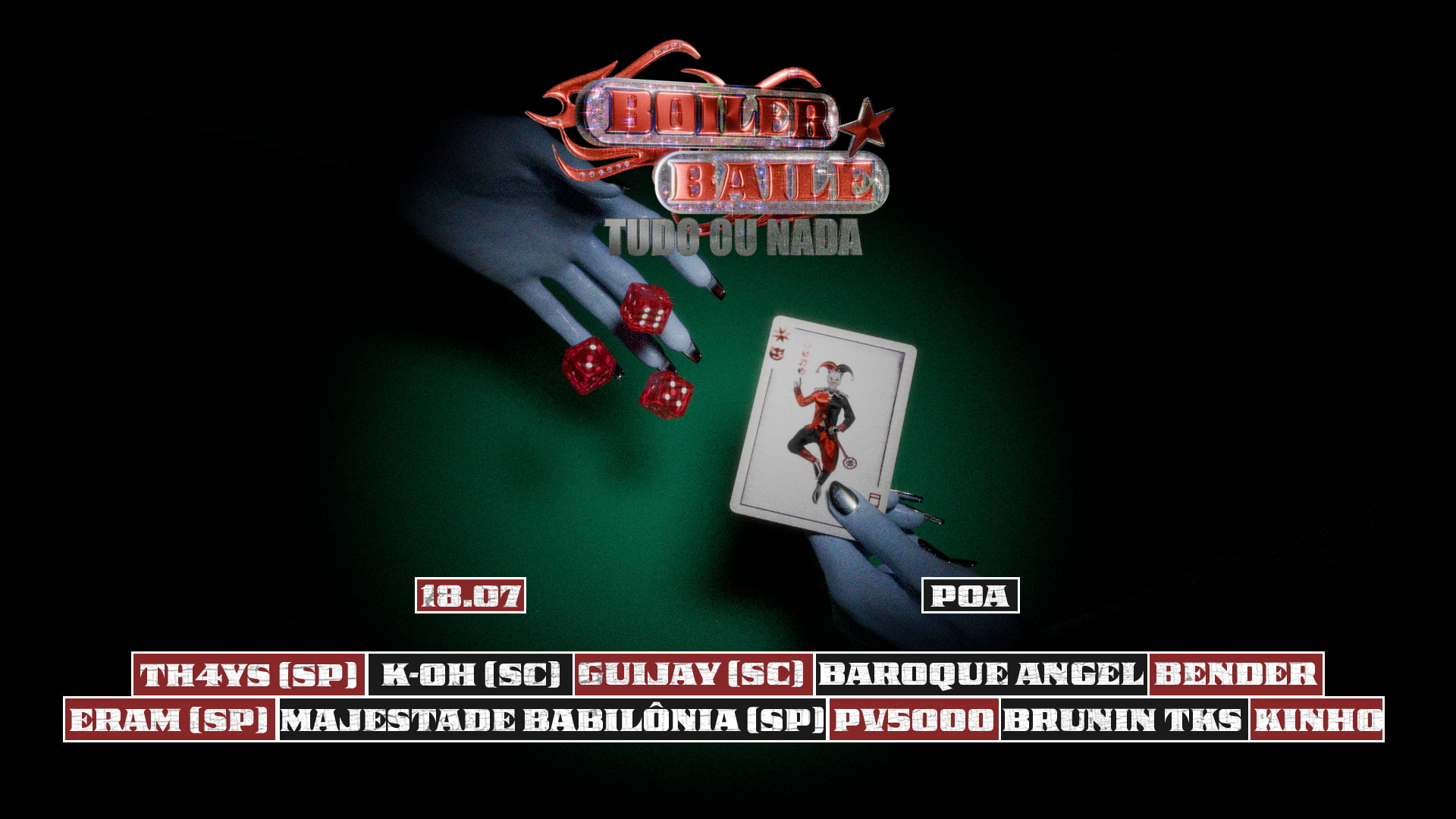 Boiler Baile • Tudo Ou Nada