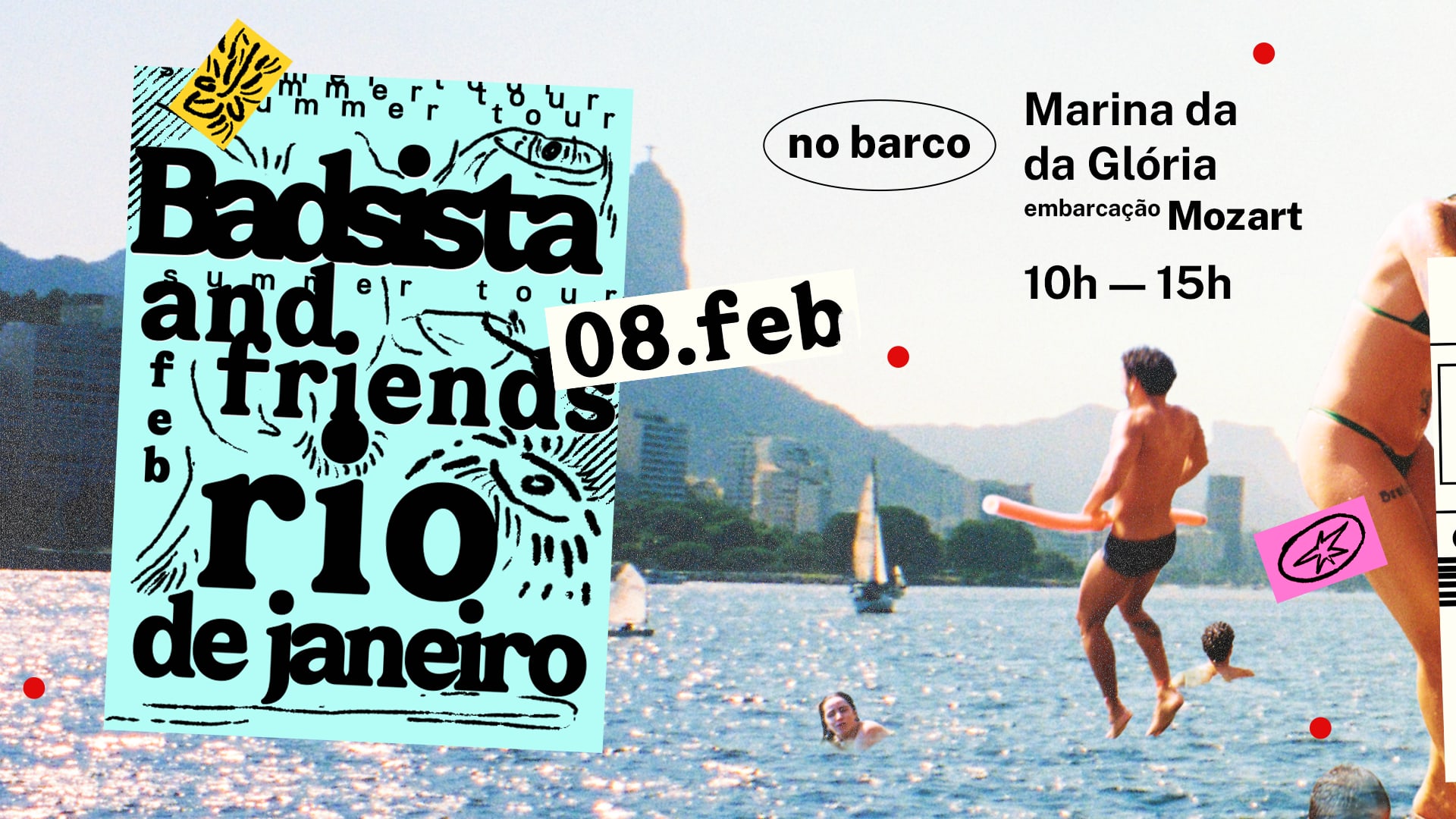 Badsista & Friends Boat Party @ Rio De Janeiro Summer 2026