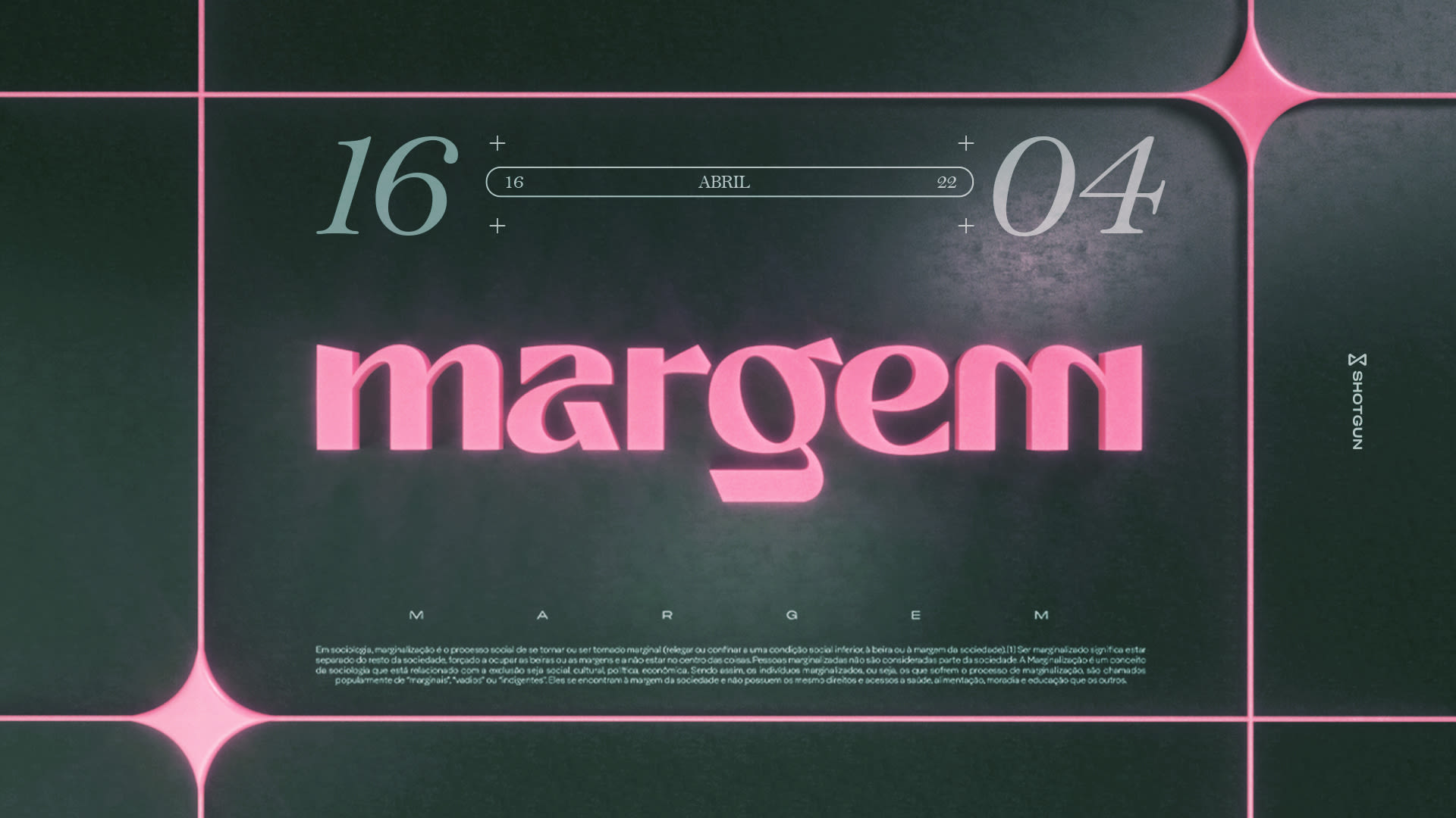 Margem X Engenho | Tessuto | 16.04.22