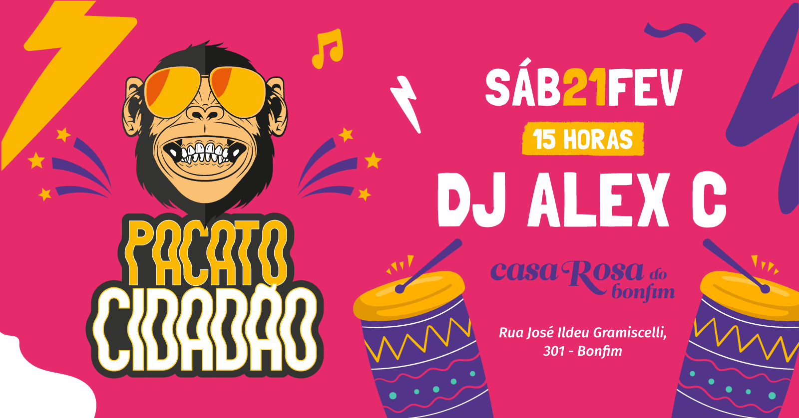 Bloco Pacato Cidadão E Dj Alex C.