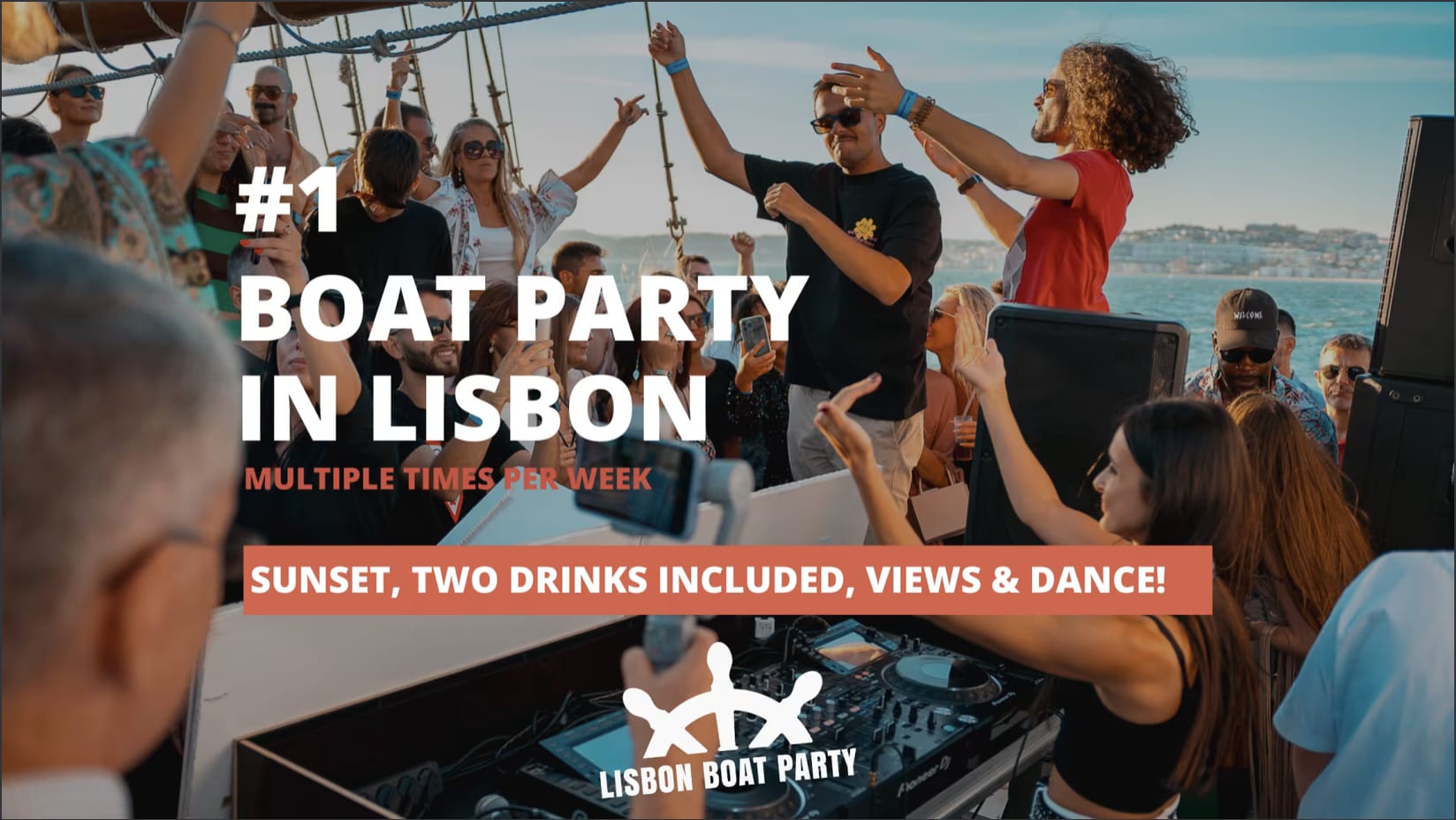 Lisbon Boat Party 27 September