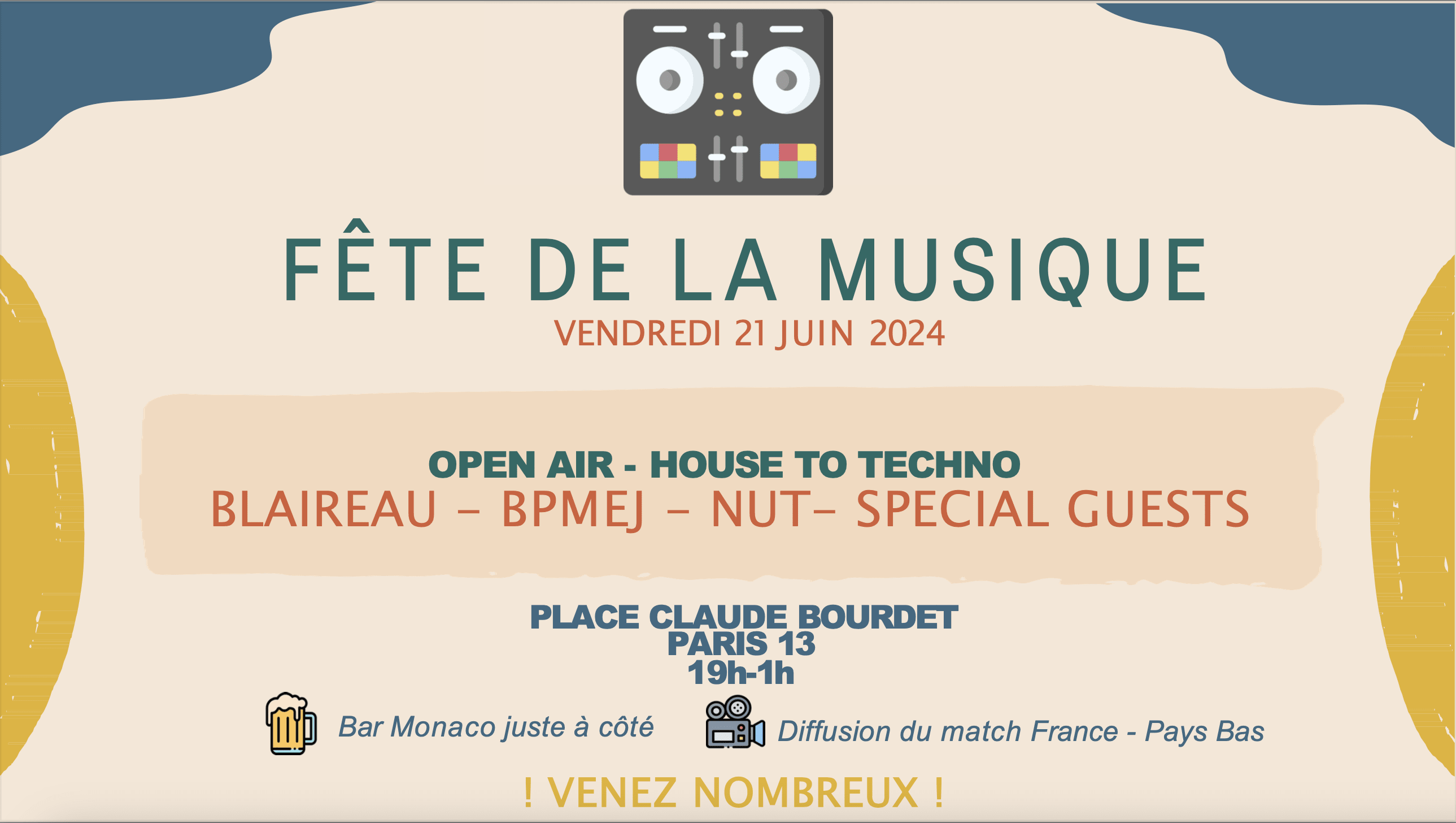 Fête De La Musique - Place Claude Bourdet
