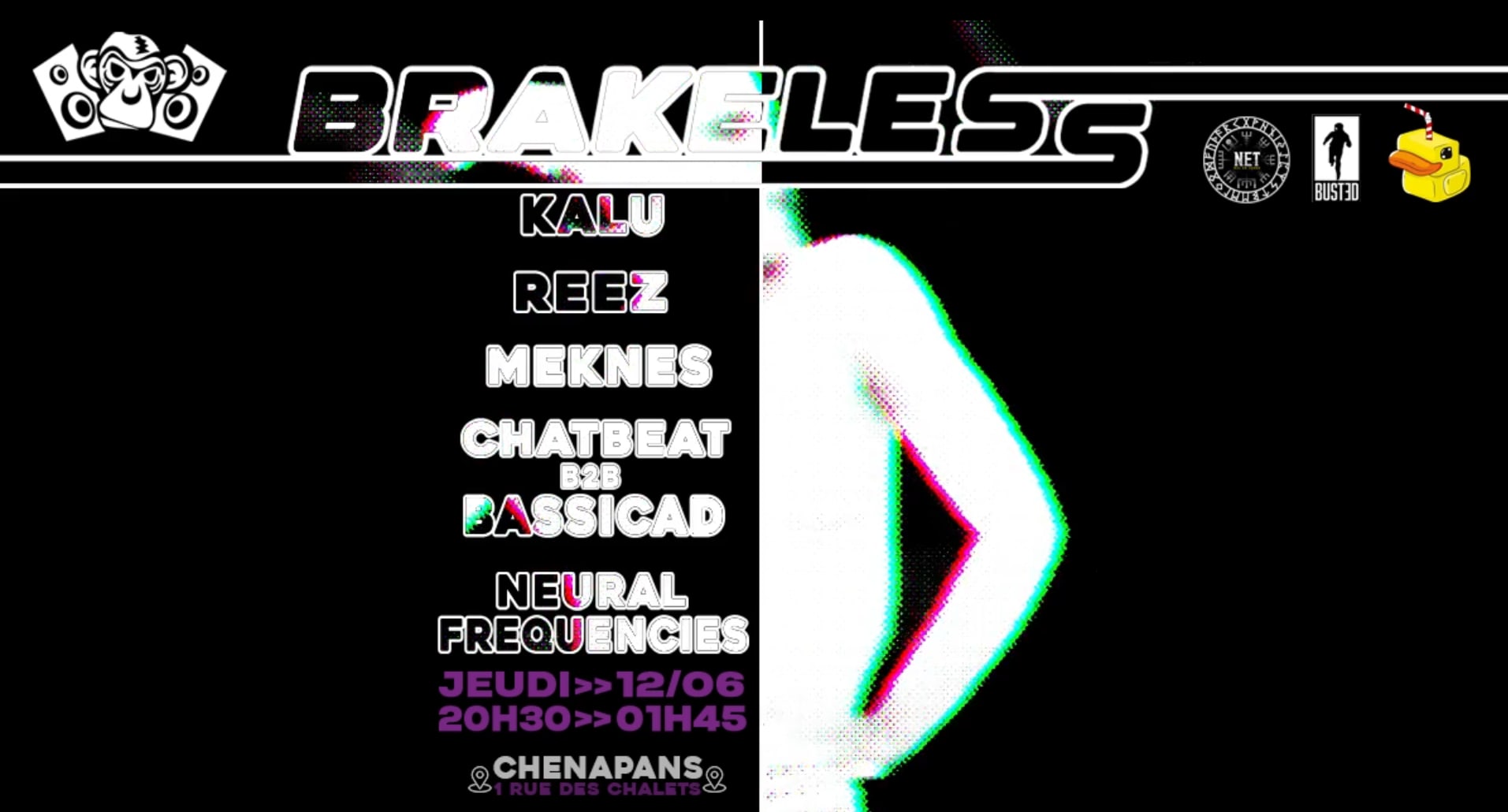 Sagouins Crew : Brakeless - Techno To Acid