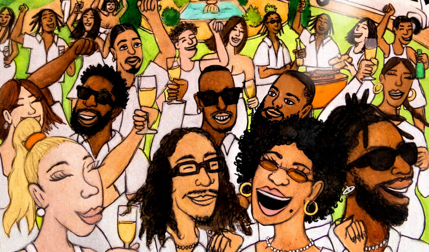 Trendy X Foreign : All White Party