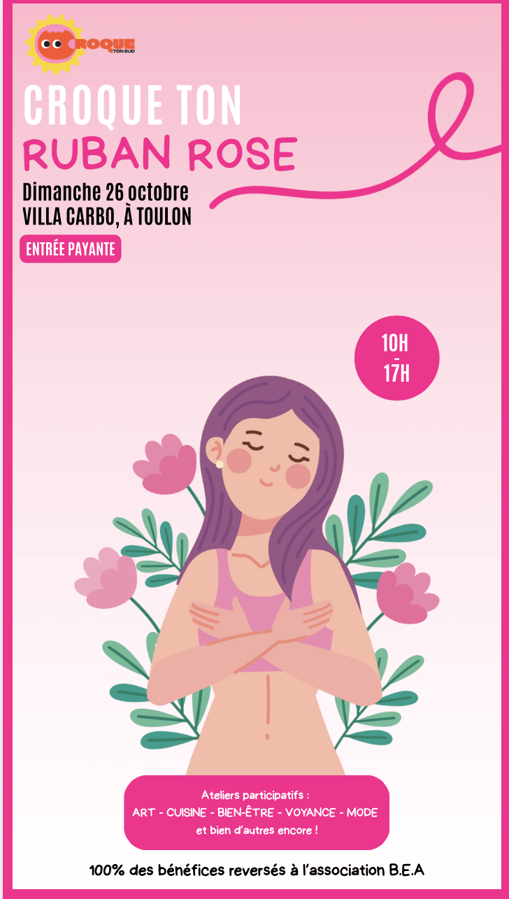 Croque Ton Ruban Rose