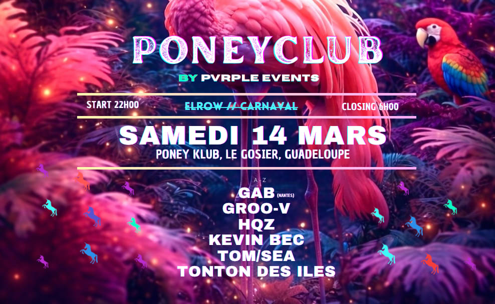 Poneyclub - Elrow // Carnaval
