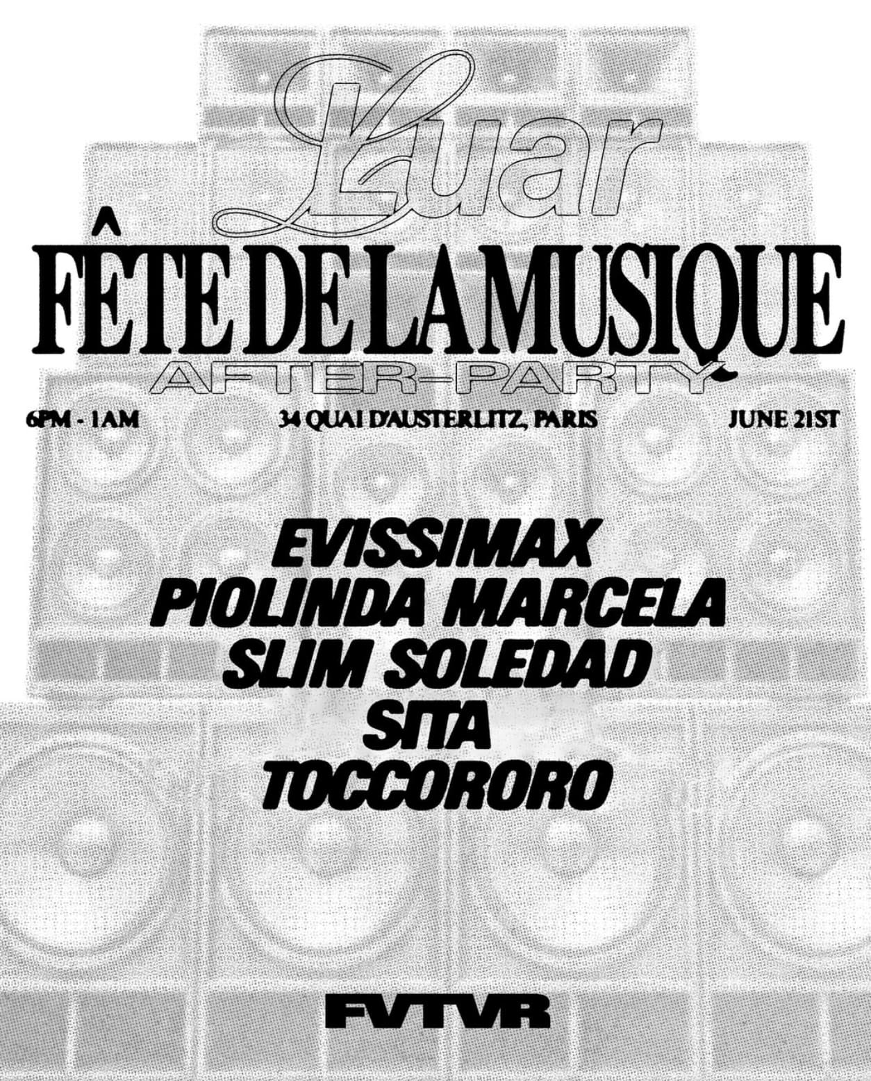 Luar Fête De La Musique After-Party