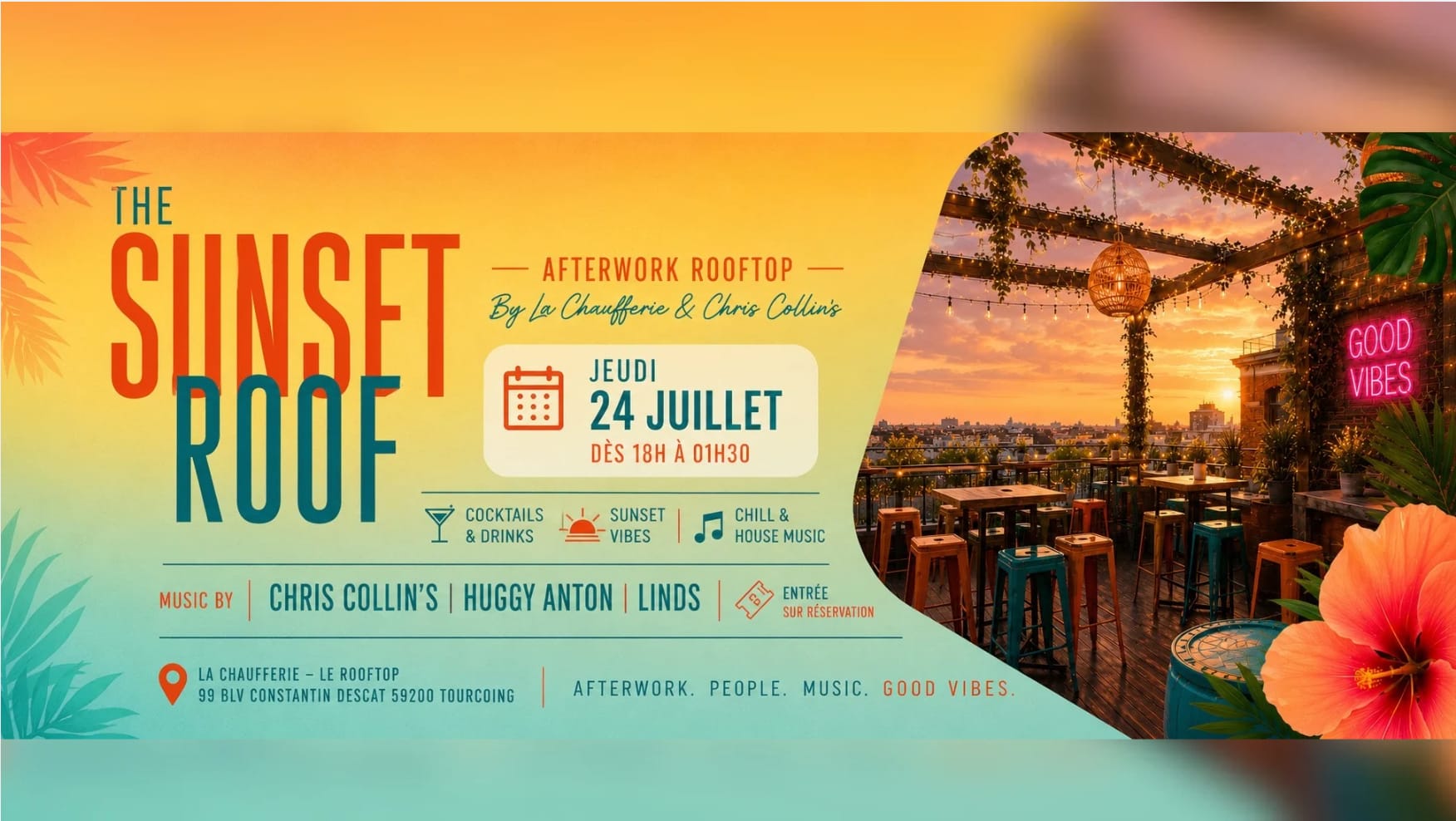 Sunset Roof Juillet