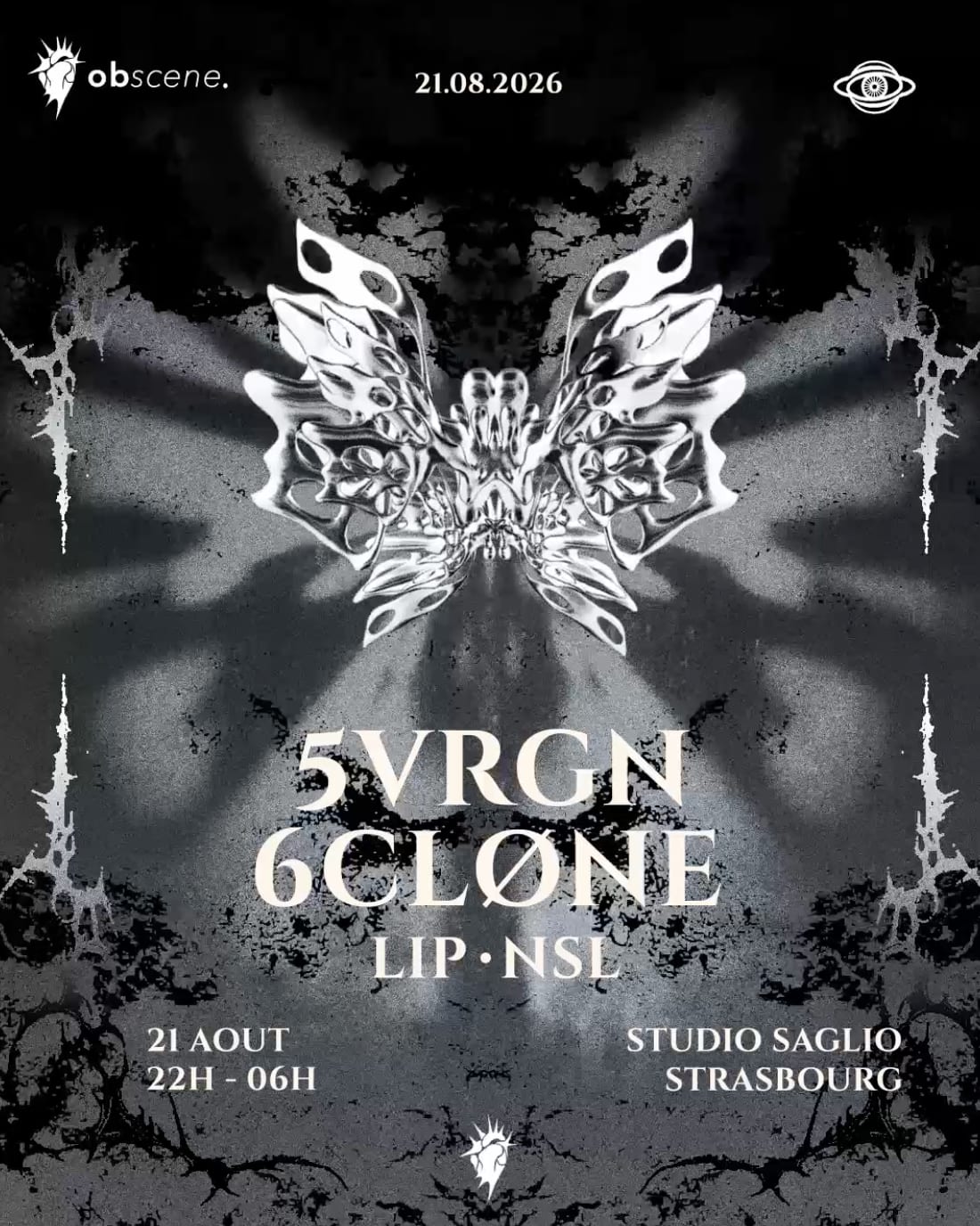 Obscene : 5vrgn - 6cløne - Lip - Nsl
