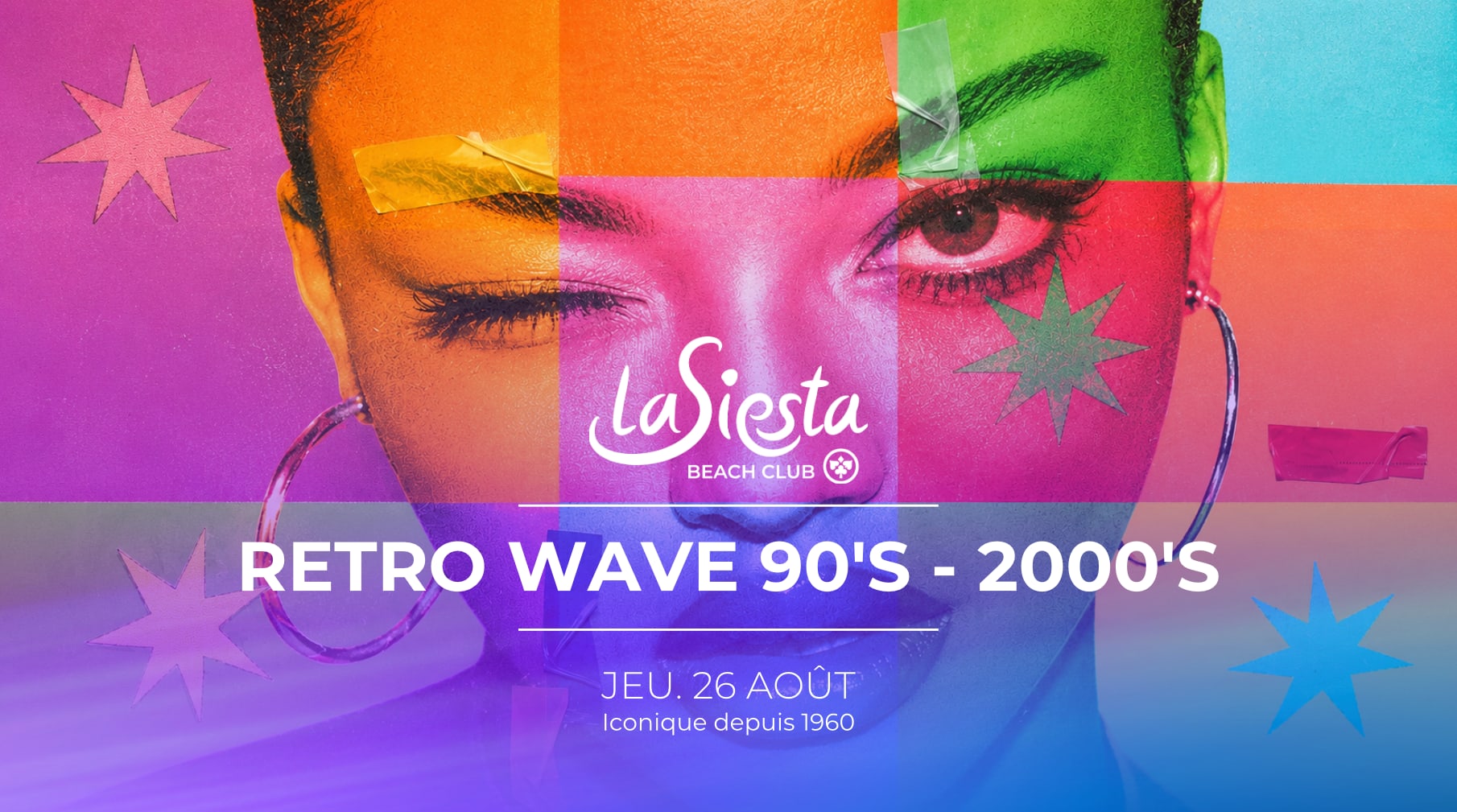 Retro Wave - Open Air - La Siesta Beach Club