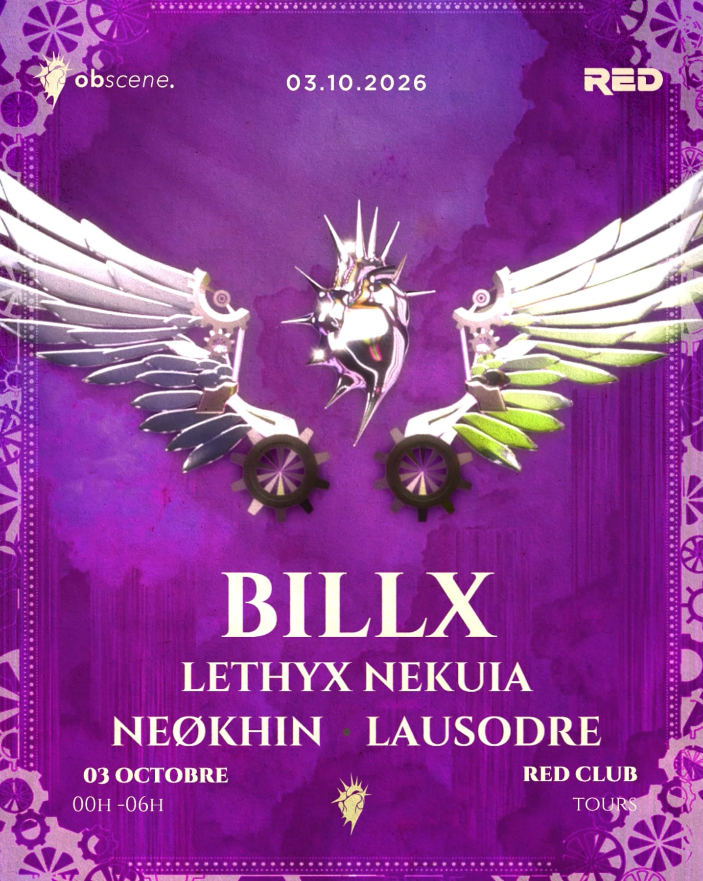 Obscene : Billx - Neokhin - Lethyx Nekuia - Lausordre