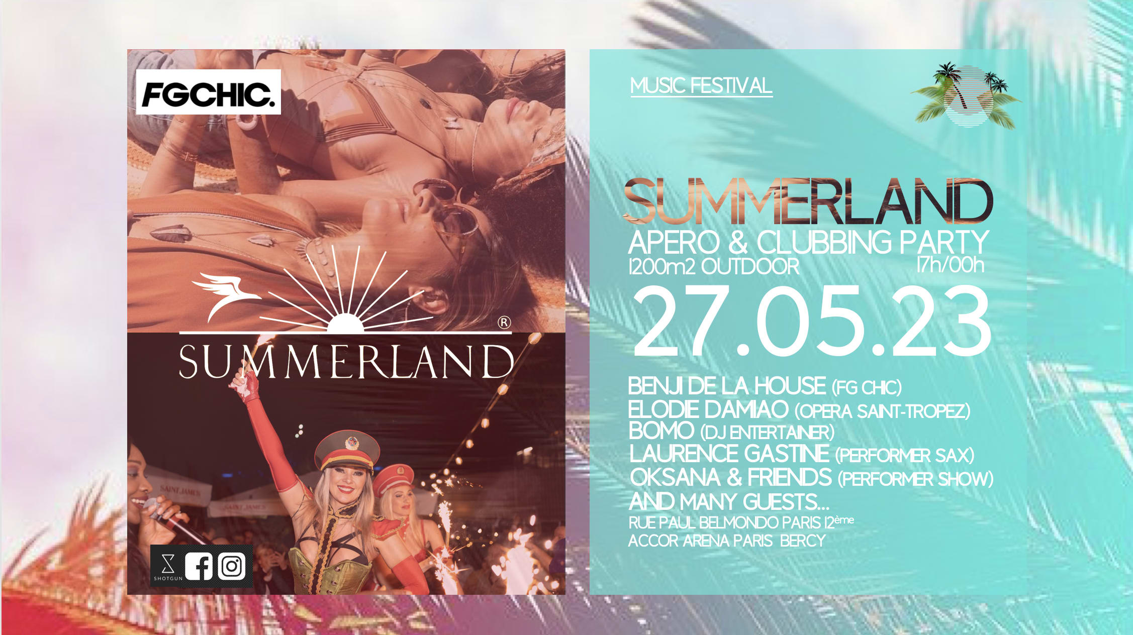Summerland Paris / Apero Sunset X Clubbing Party