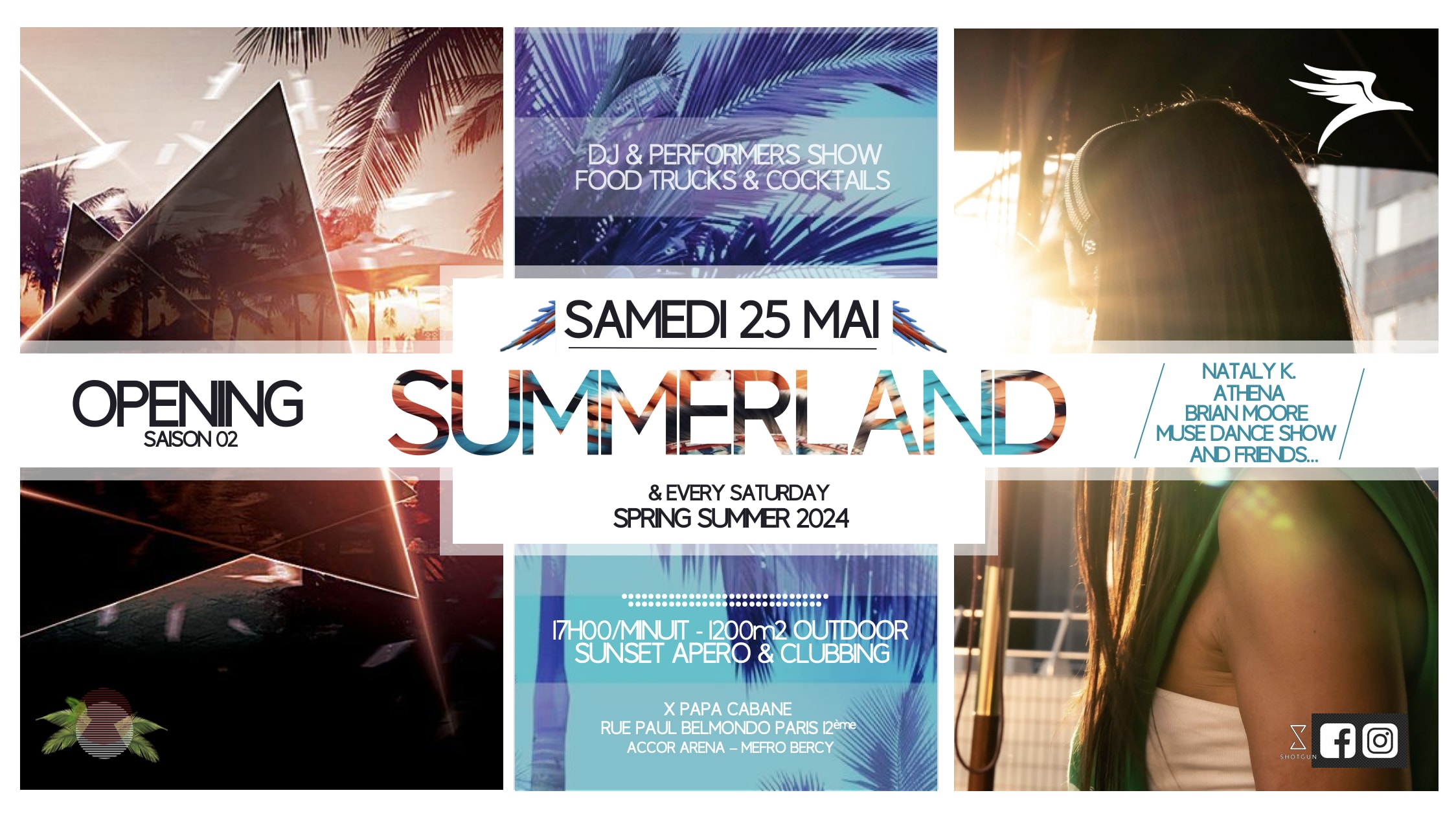Summerland Paris Opening Saison02 / Apero & Clubbing Outdoor