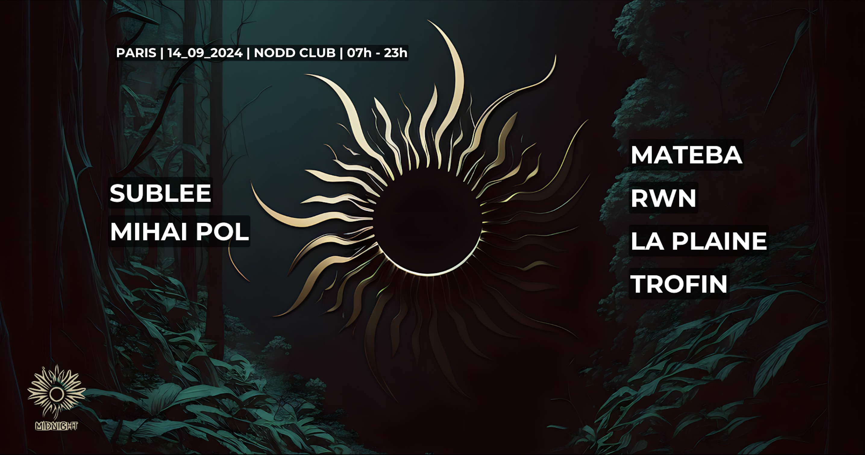 Midnight X Nodd : Sublee / Mihai Pol / Mateba / Rwn / Trofin