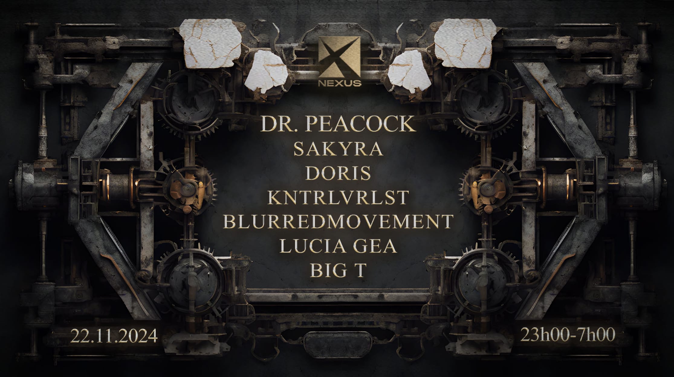 Nexus : Dr. Peacock - Sakyra - Doris - Kntrlvrlst And More