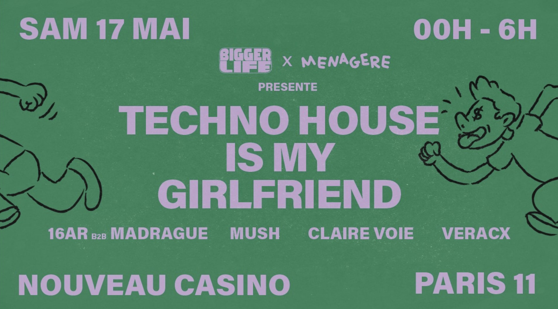 Boiler Life : Ménagère X Bigger Life @Nouveau Casino