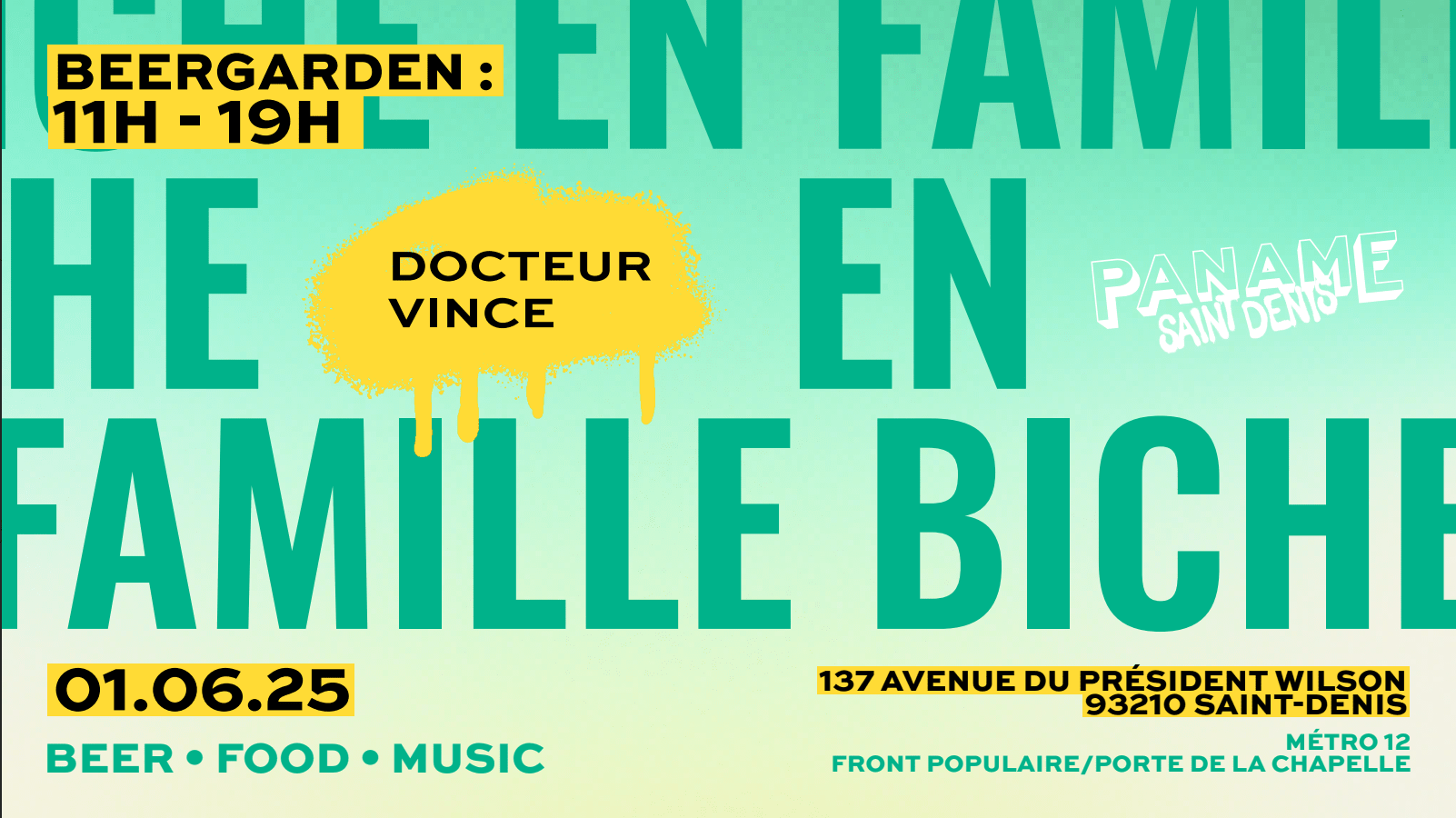 (Open Air) Paname Saint-Denis - Docteur Vince