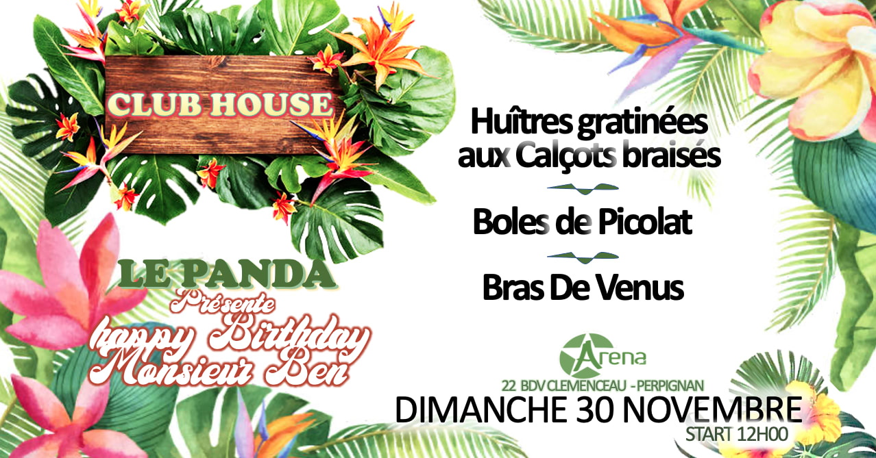 Happy Birthday Monsieurben Repas