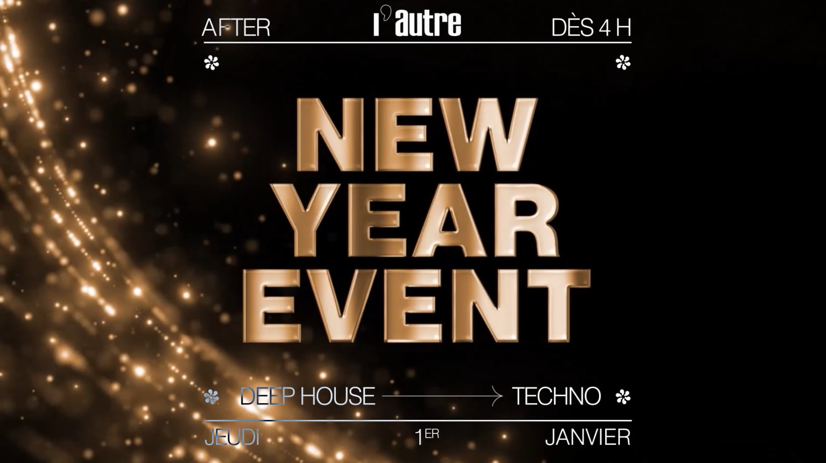 L’Autre : New Year Eve - The Deep Brothers X Tioneb