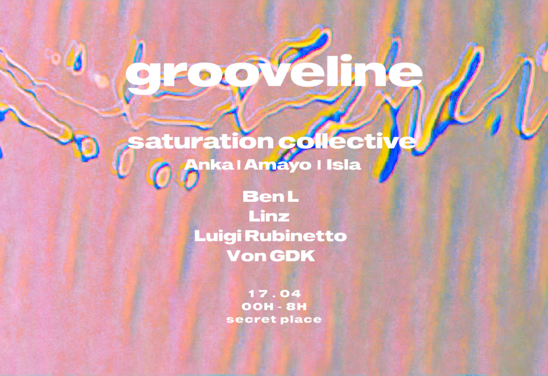 Grooveline Invite : Saturation Collective