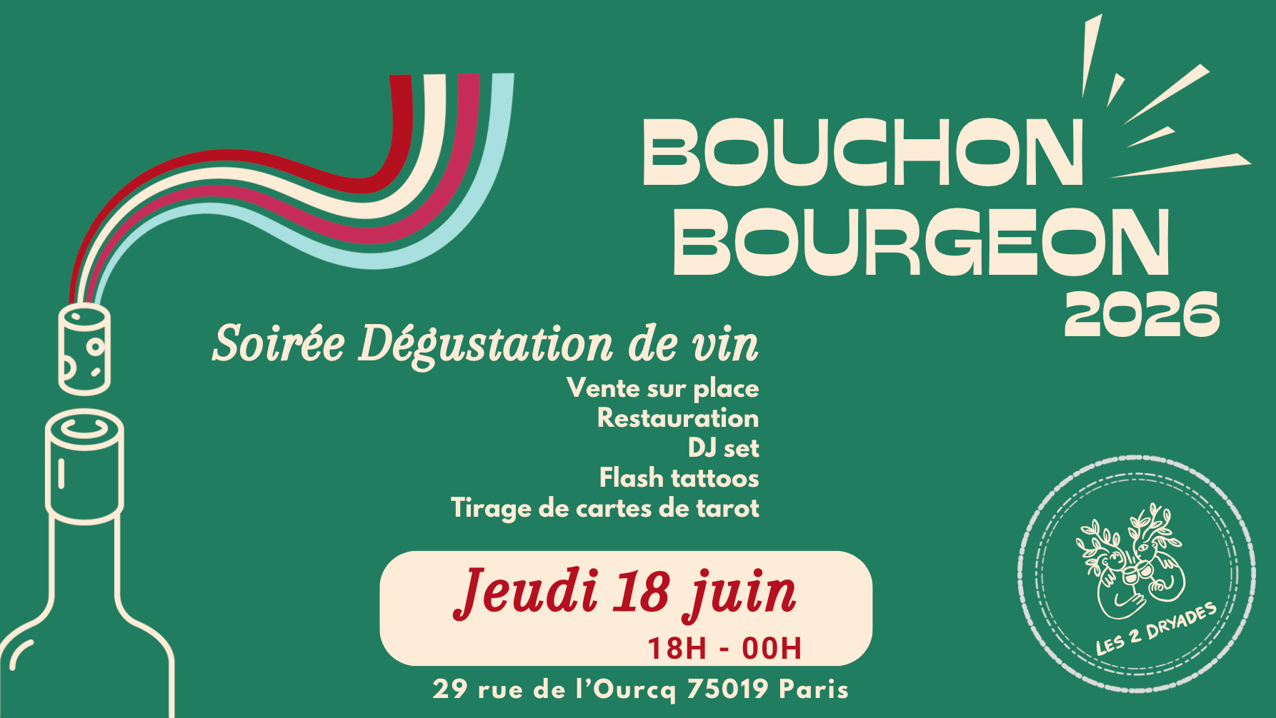 Bouchon Bourgeon 2026