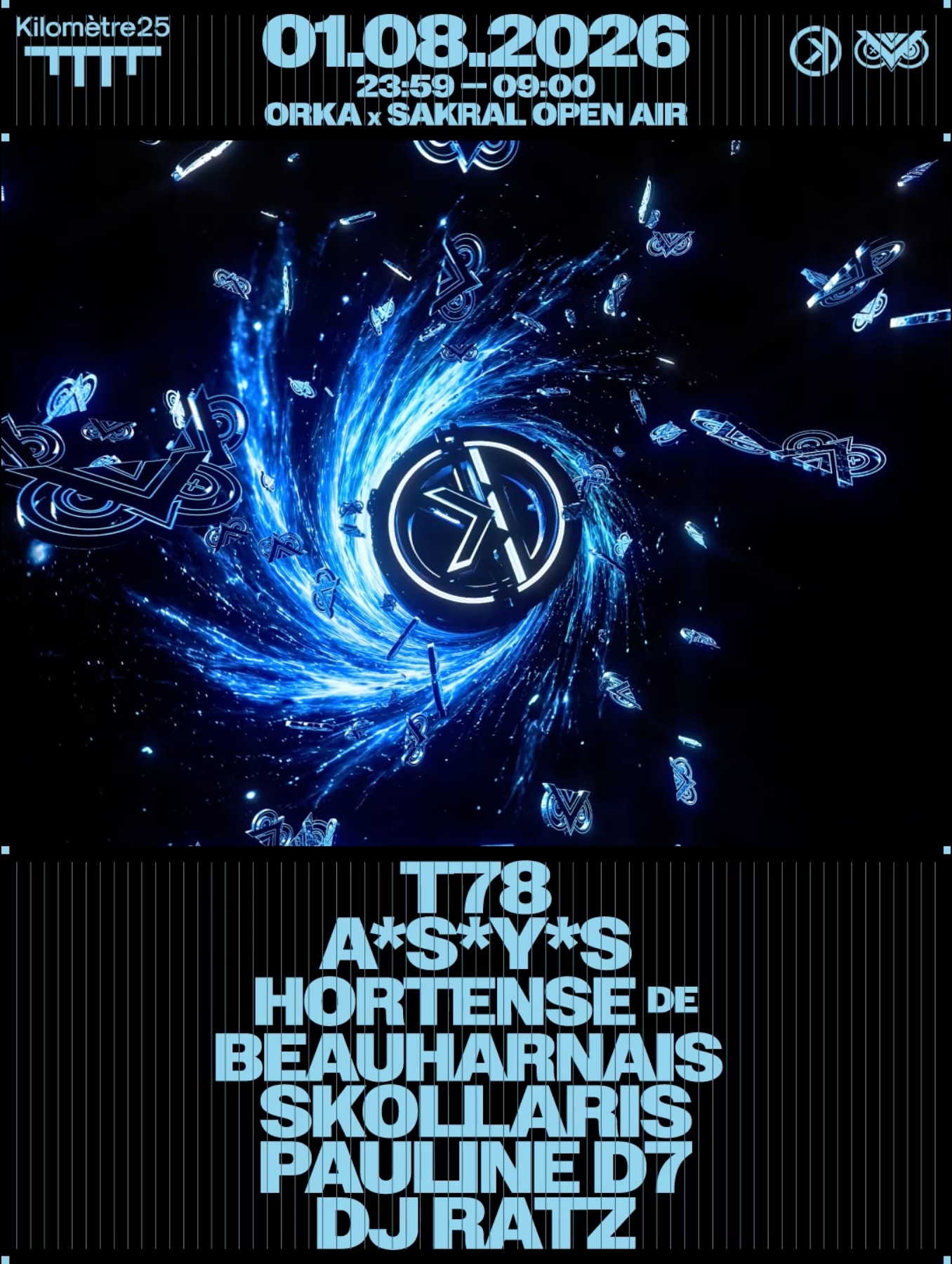 Orka X Sakral : T78, A*S*Y*S, Hortense De Beauharnais & More