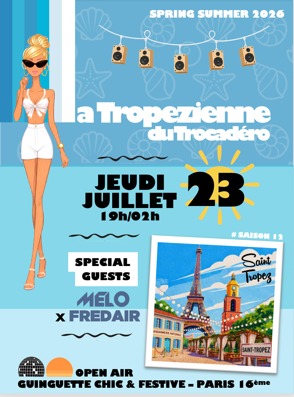 La Tropezienne Du Trocadero / Apero Clubbing Open Air Xxl
