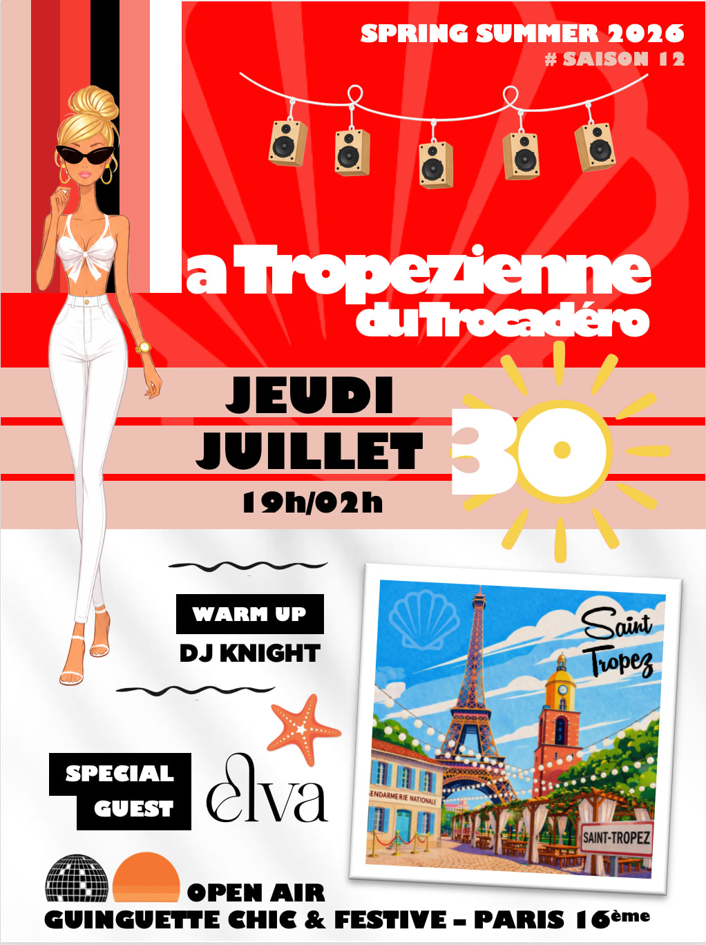 La Tropezienne Du Trocadero / Xxl Open Air / Apero Clubbing
