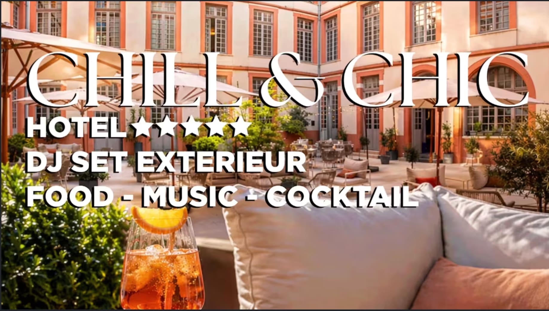 Chill & Chic - Open Air 5 Étoiles - Dj Set Essun