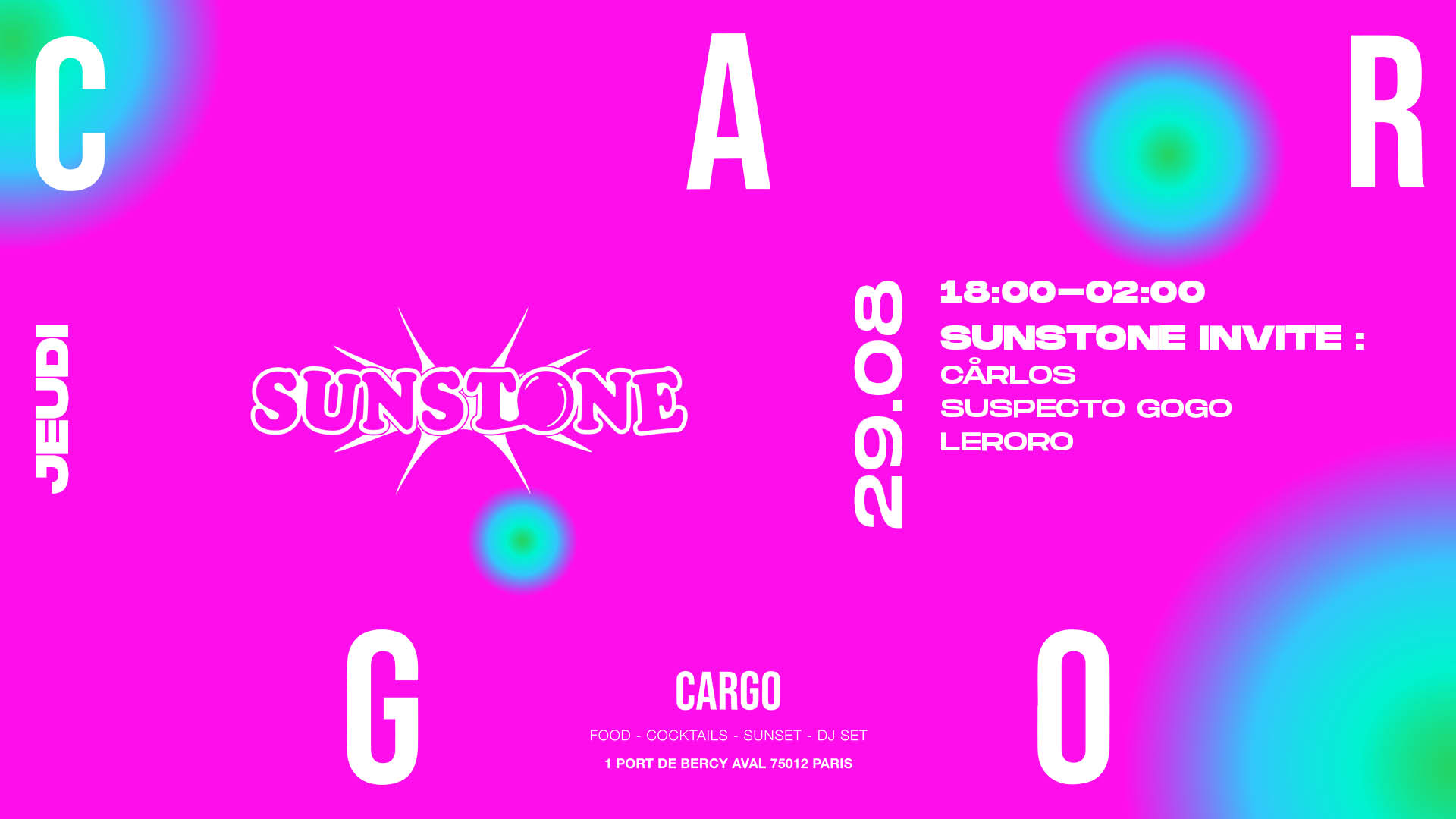 Cargo X Sunstone