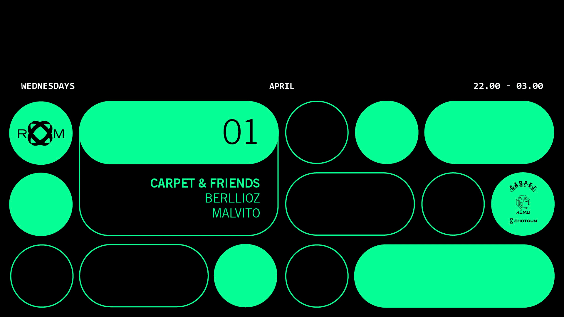 Room: Carpet & Friends W/ Berllioz, Malvito