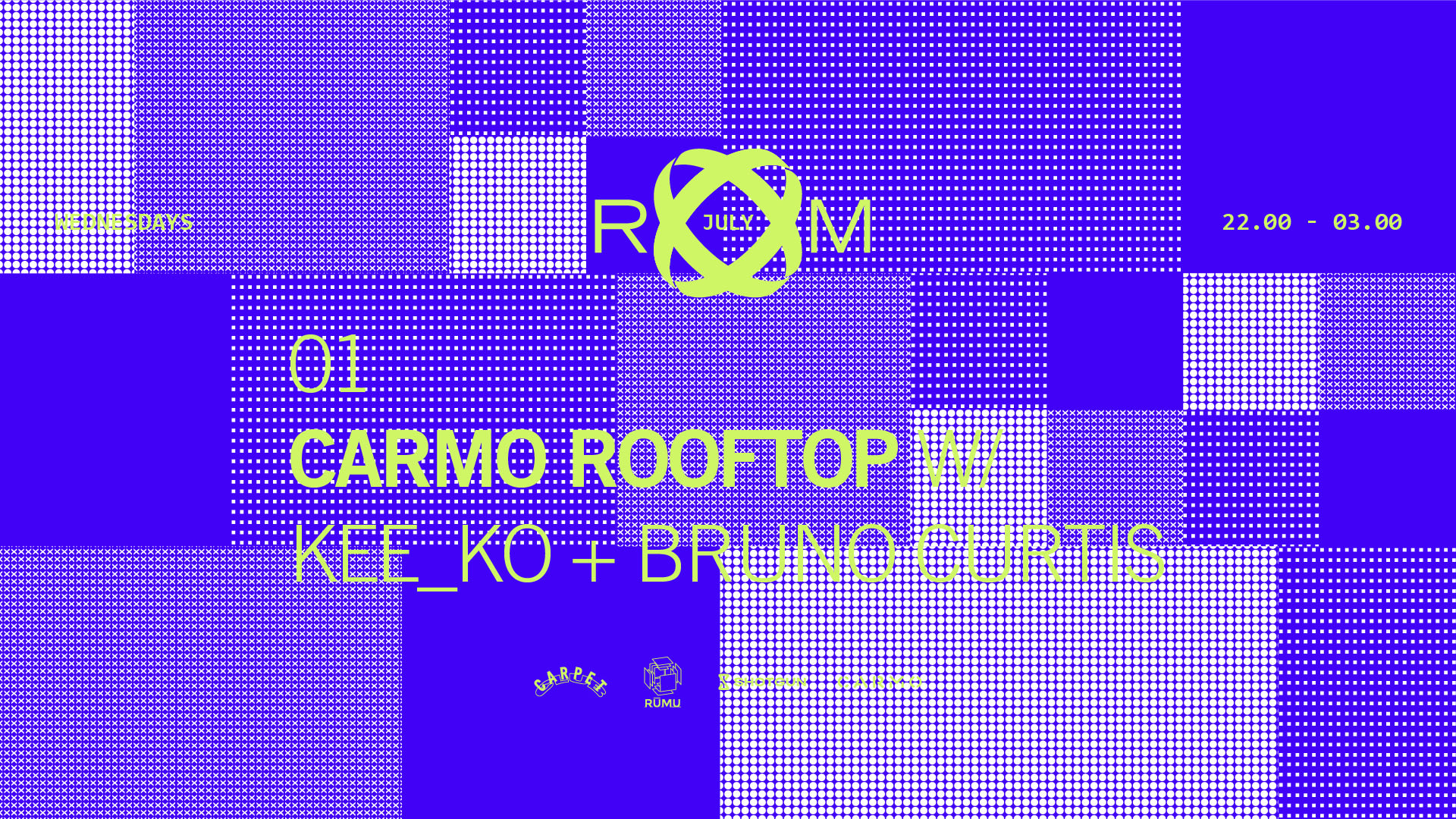 Room: Carmo Rooftop W/ Kee_Ko, Bruno Curtis